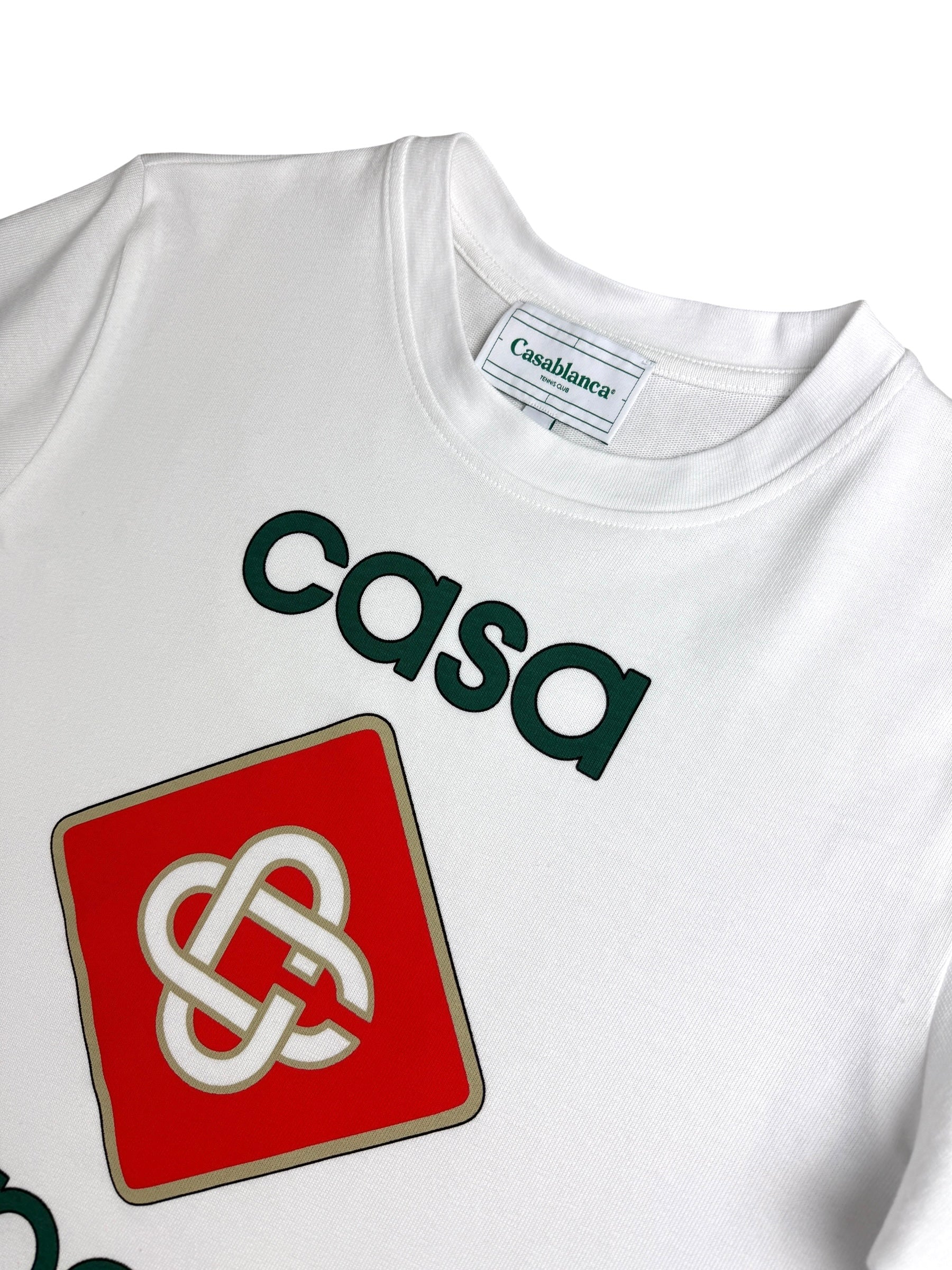 TEE-SHIRT CASABLANCA - BLANC - NEUF