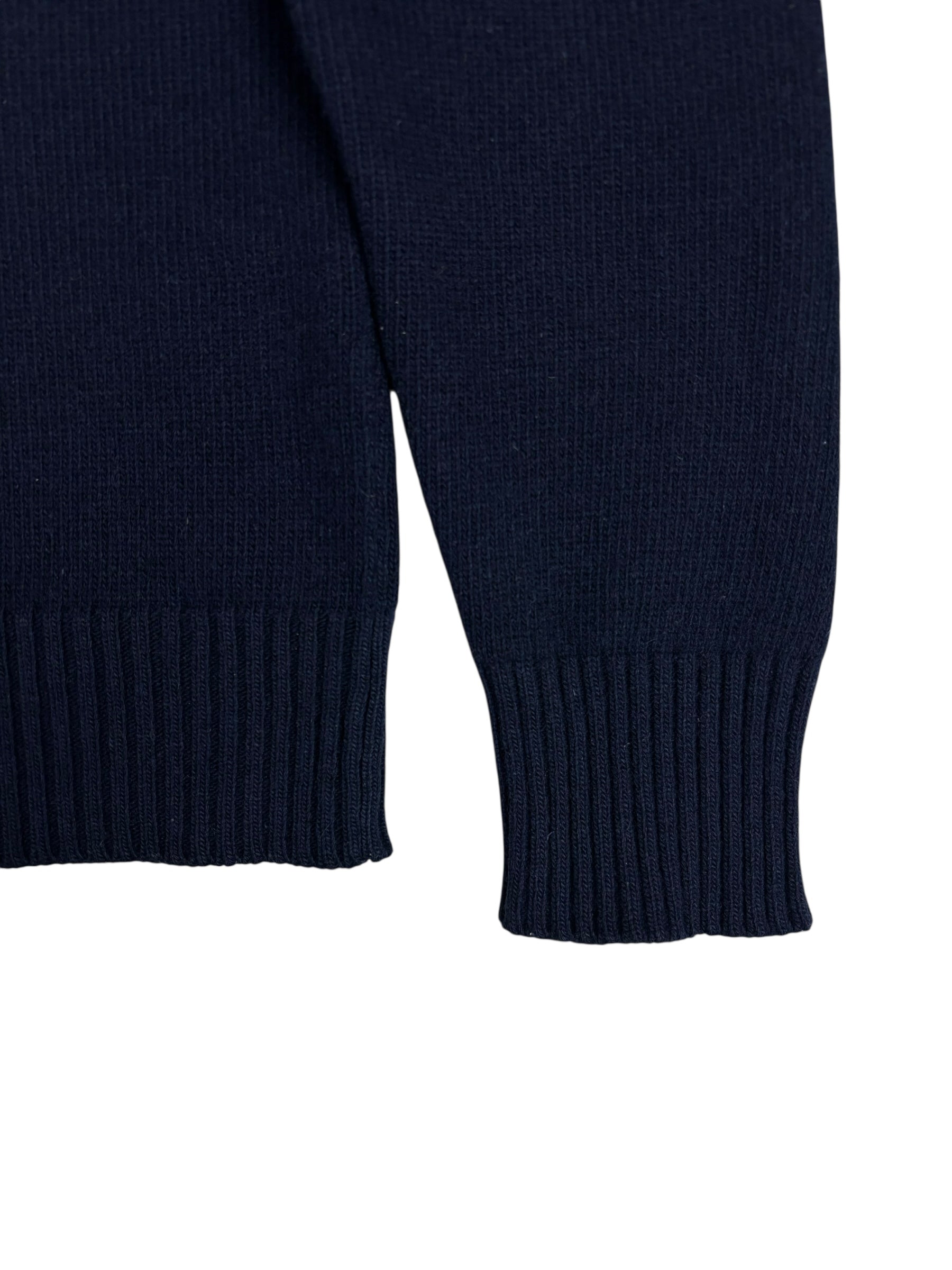 PULL ZIPPÉ STONE ISLAND - MARINE - TAILLE S