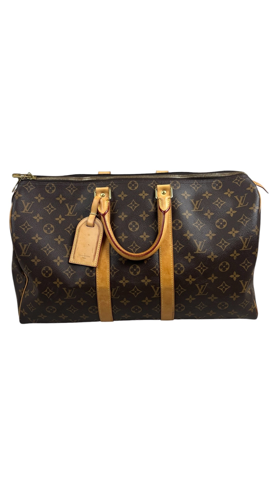 Sac Louis Vuitton Keepall 45 - Toile Monogram - Marron - MB1155