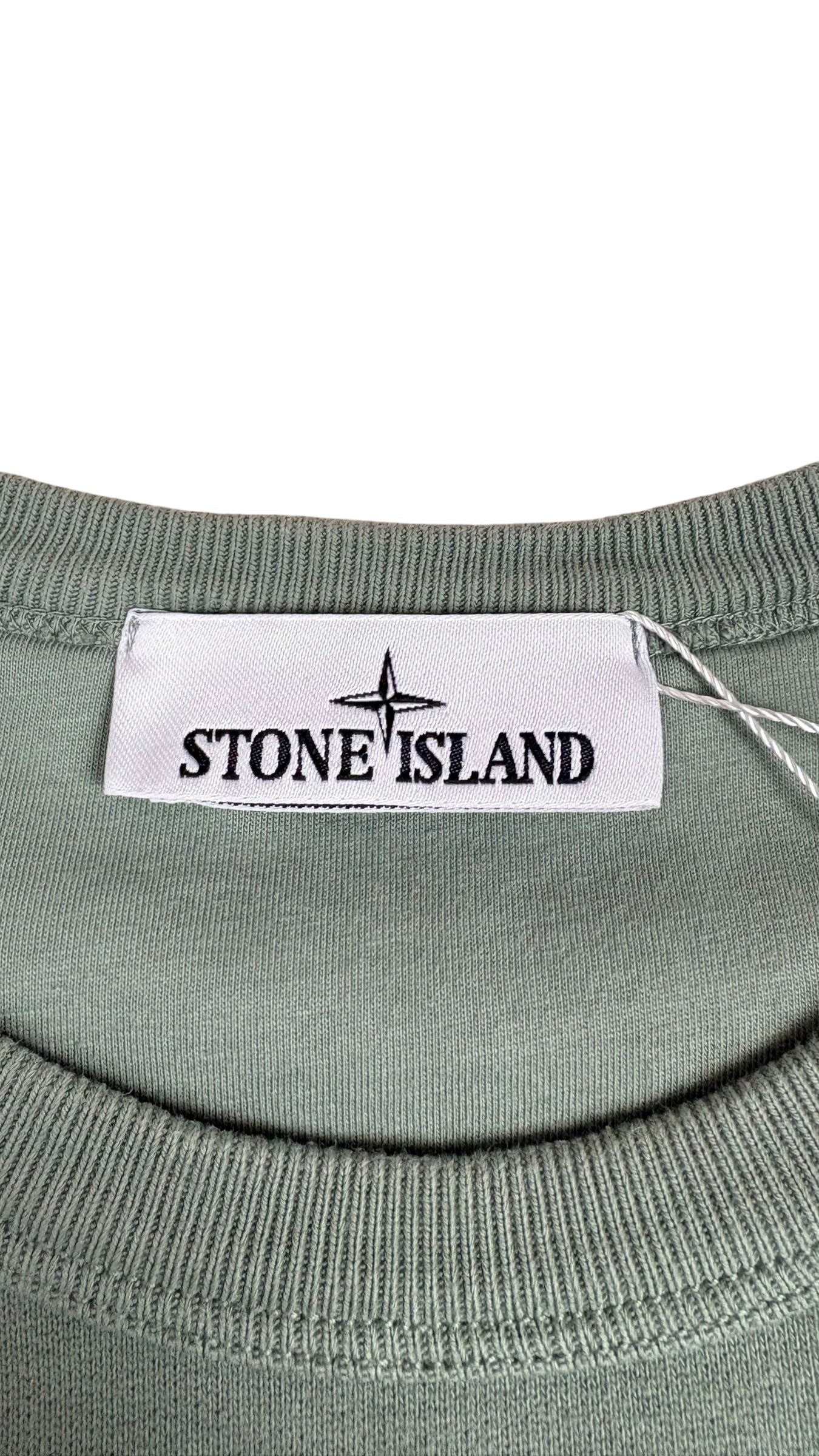 Crewneck Pull Stone Island - Kaki - Taille L