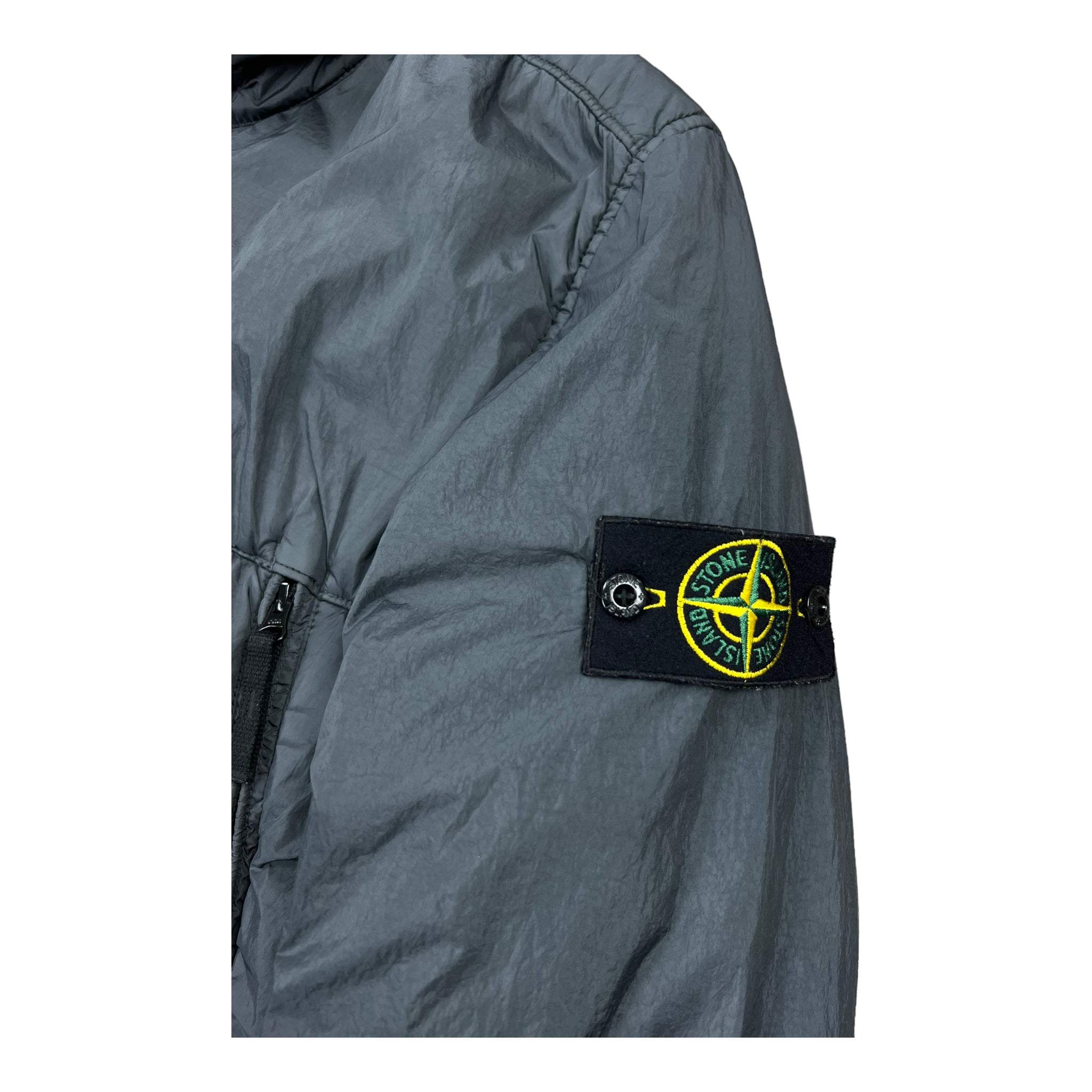 VESTE STONE ISLAND GARMENT DYED CRINKLE REPS - NB08