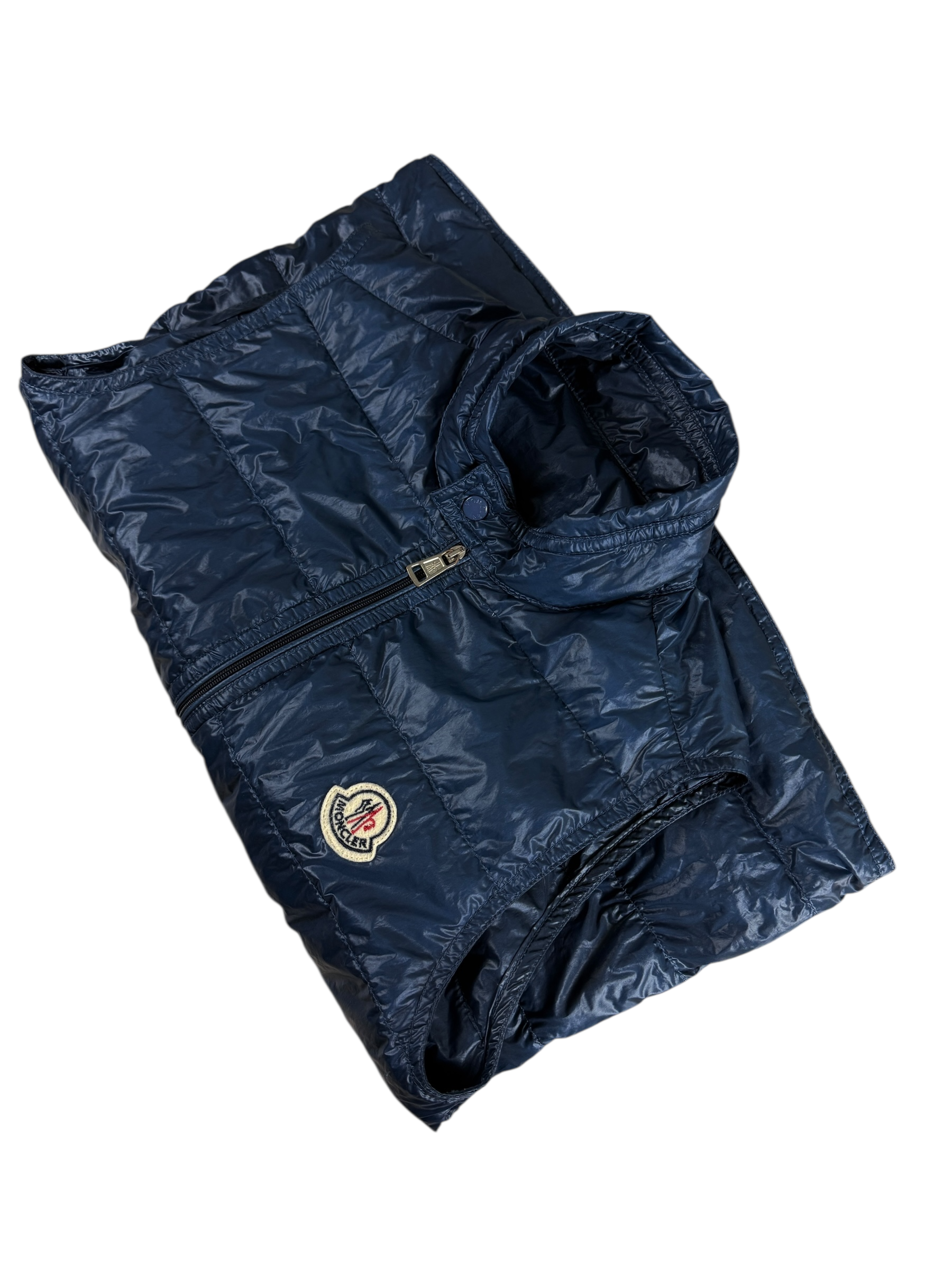 GILET MONCLER - MARINE - TAILLE 12 ANS