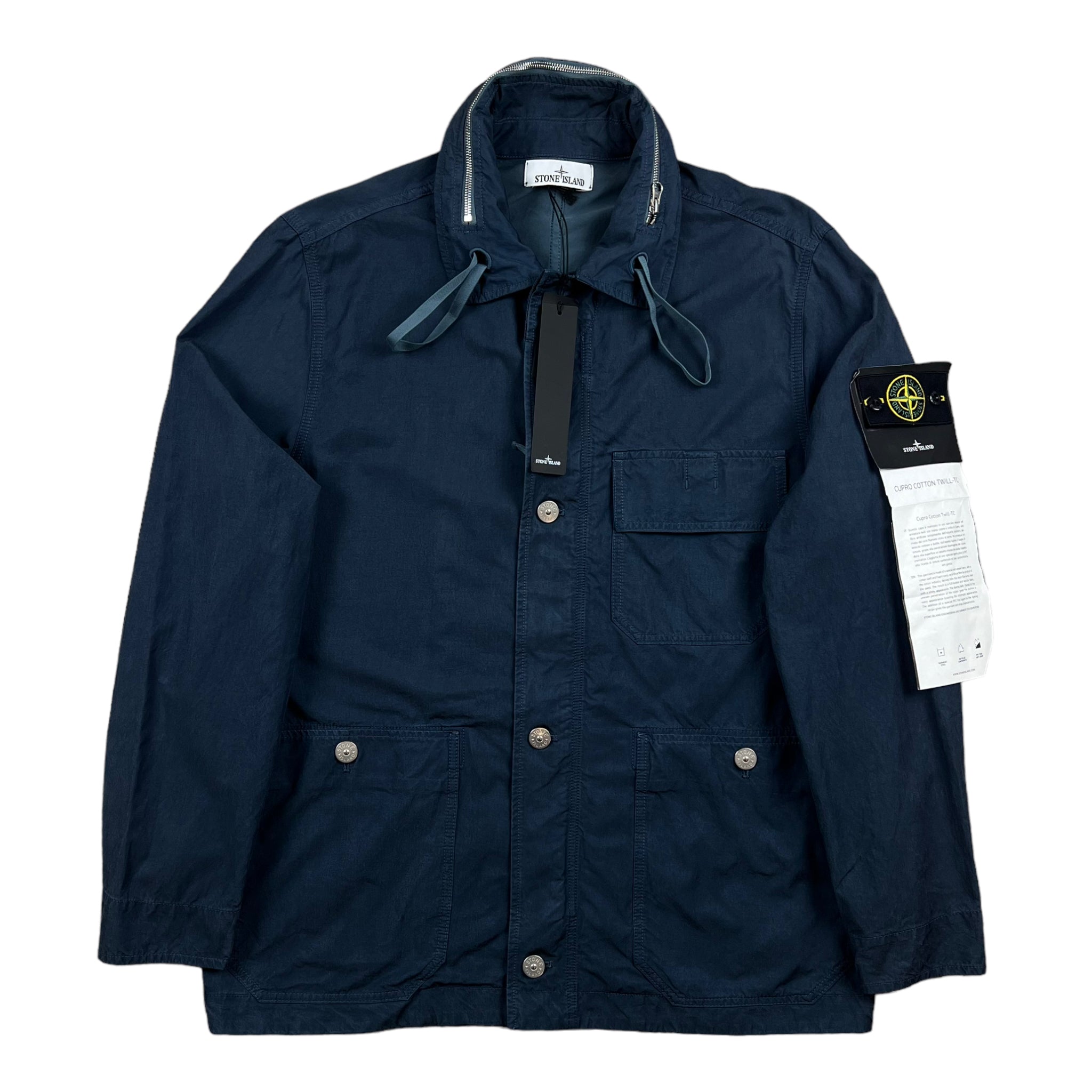 VESTE STONE ISLAND CUPPRO COTTON TWILL-TC - NB08