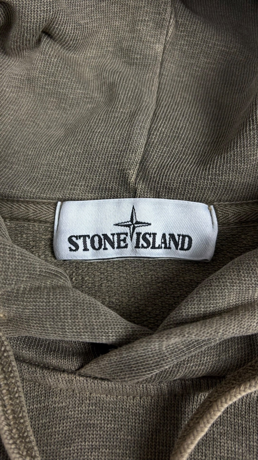 HOODIE SWEAT-SHIRT STONE ISLAND - KAKI - TAILLE M