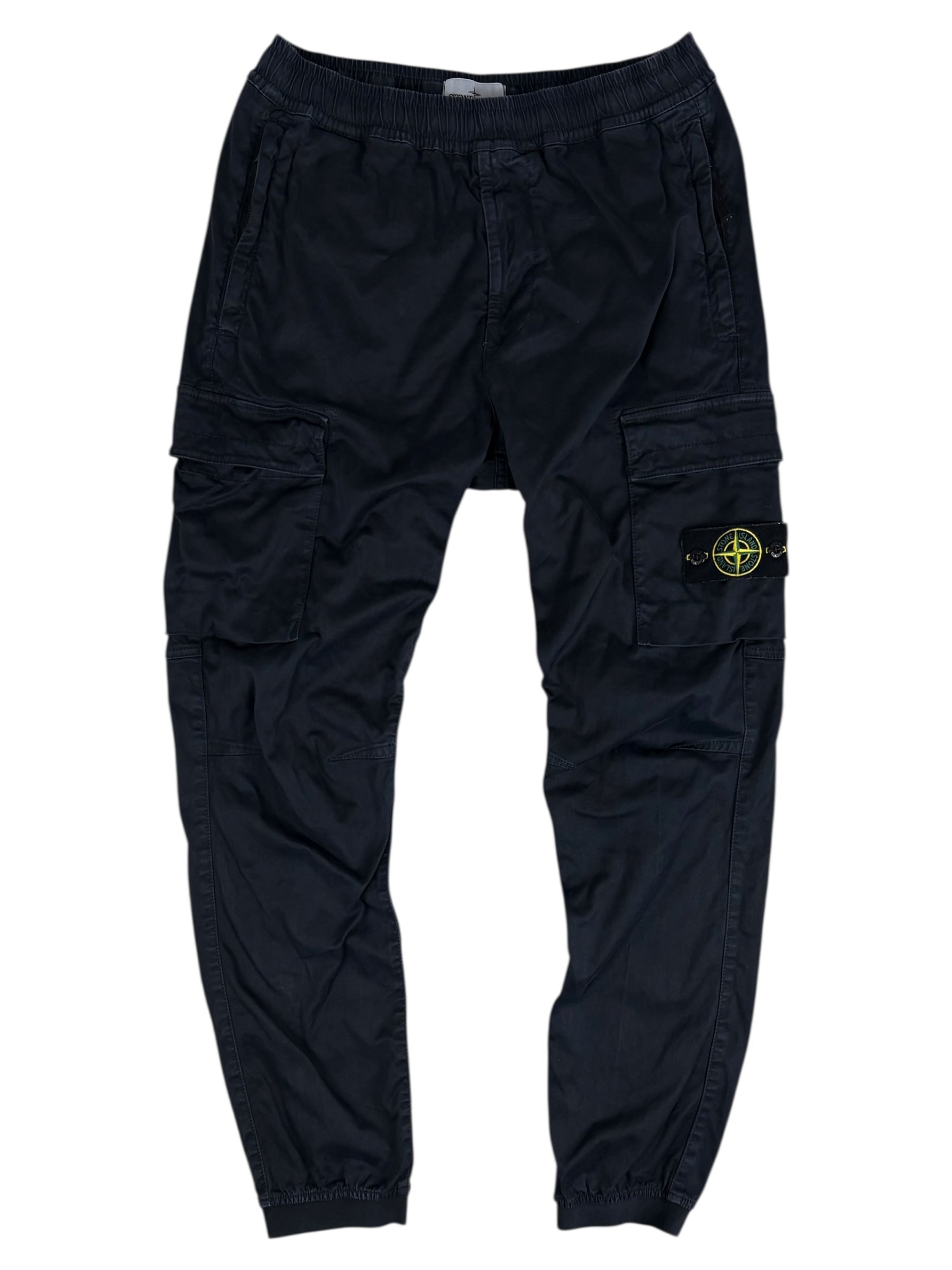 PANTALON CARGO STONE ISLAND - MARINE - TAILLE W31