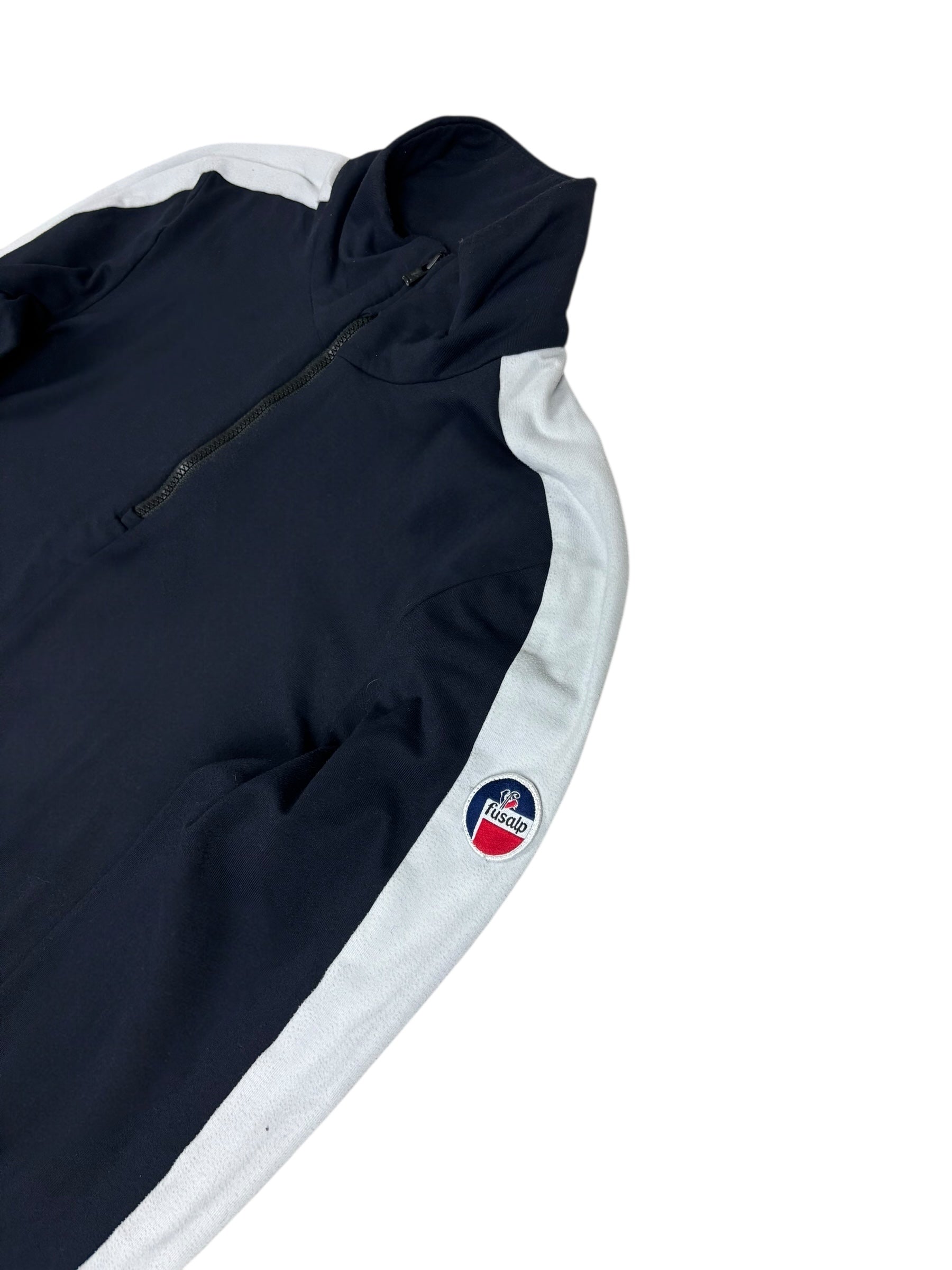 PULL ZIPPÉ FUSALP - MARINE - TAILLE S