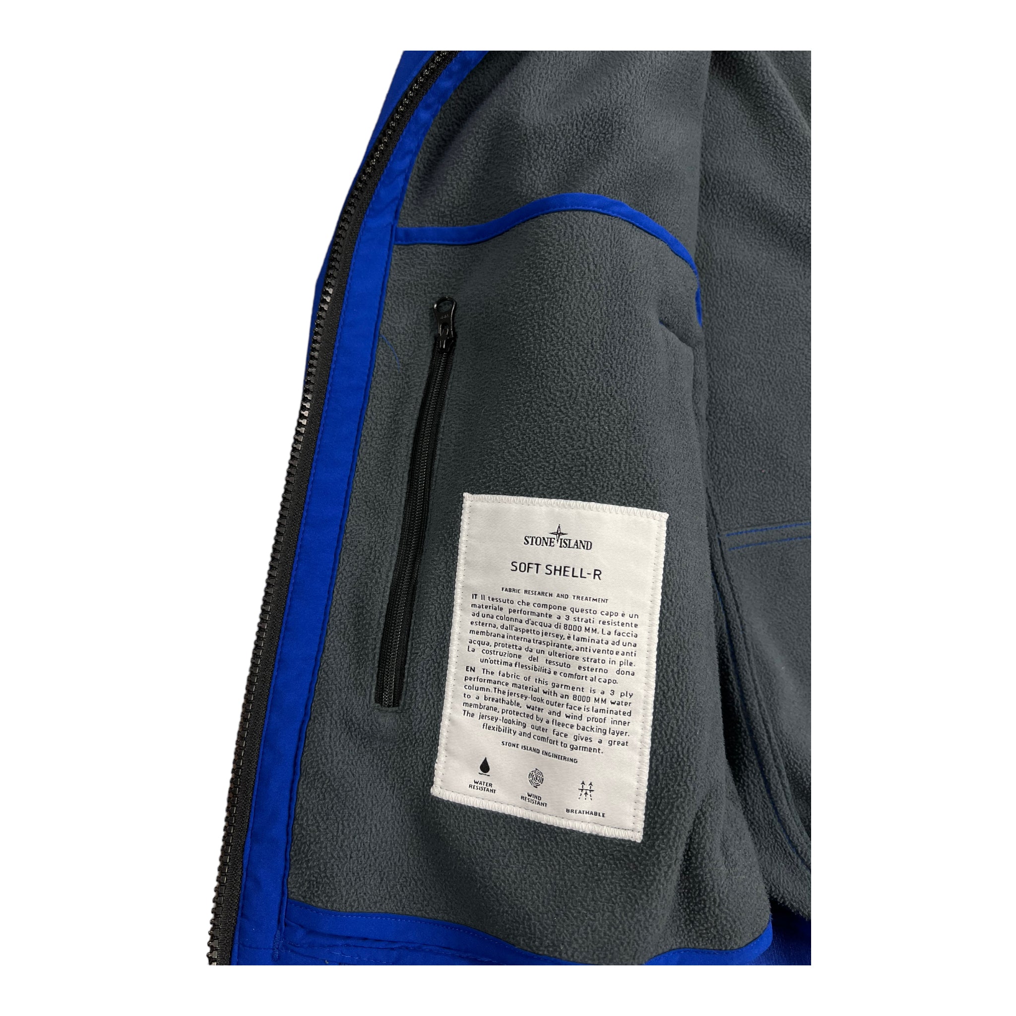 VESTE STONE ISLAND SOFT SHELL-R - NB08