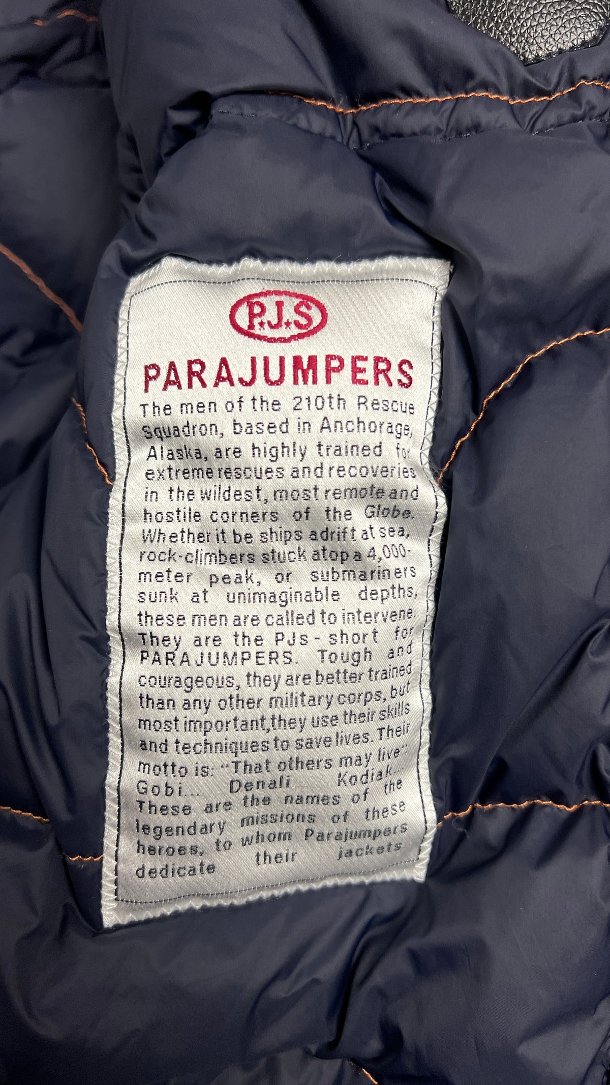 Doudoune à Capuche Parajumpers Right Hand Junior, Marine, Taille XS — photographie complémentaire 5