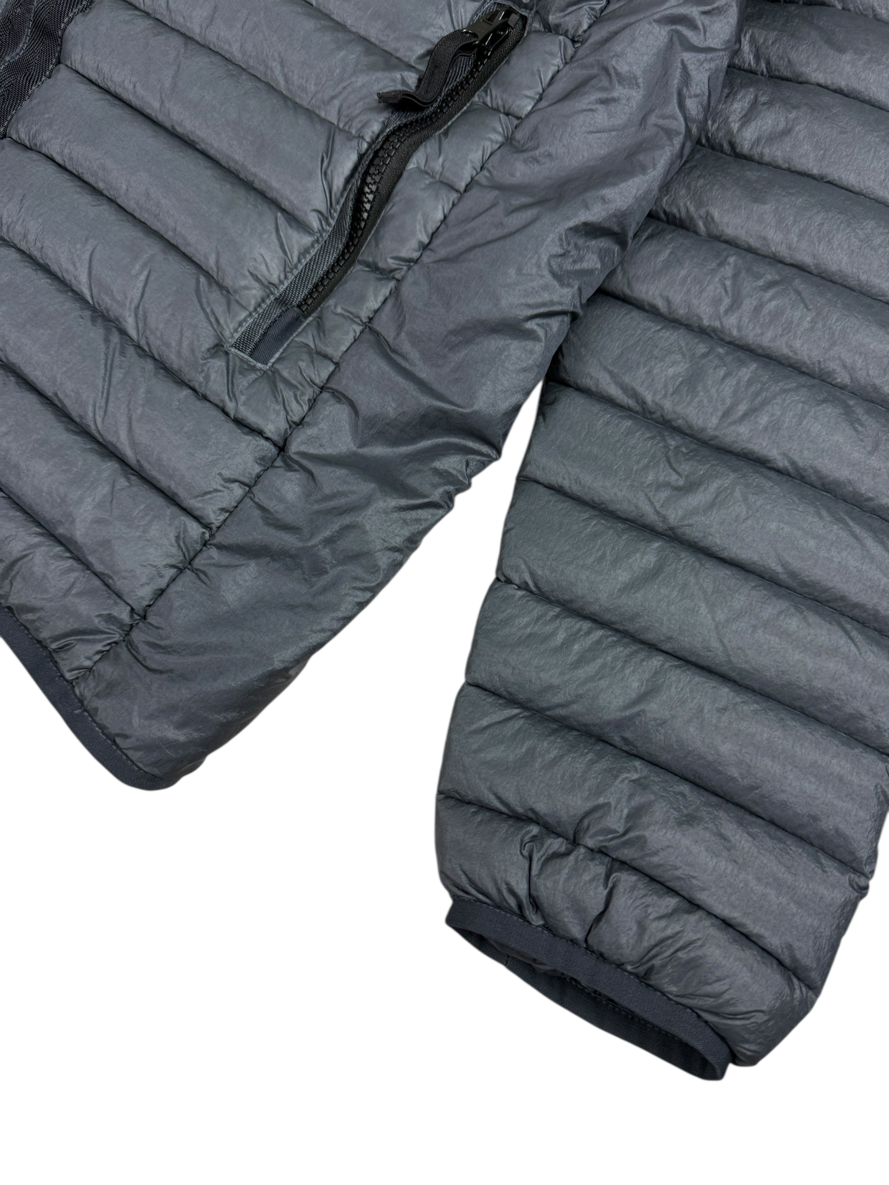 DOUDOUNE STONE ISLAND LOOM WOVEN CHAMBERS R-NYLON DOWN-TC - GRIS - TAILLE S - NEUF
