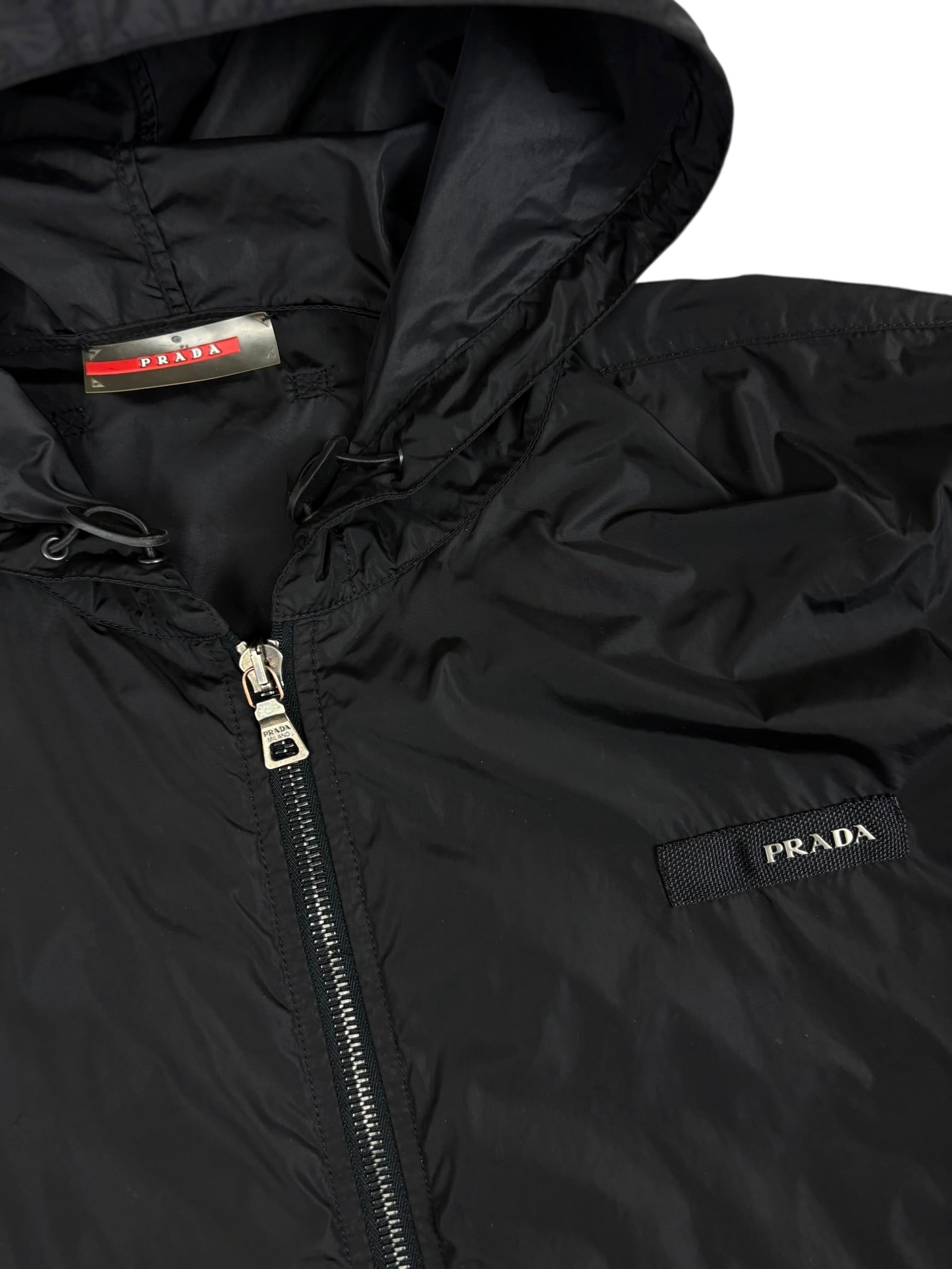 VESTE PRADA NYLON - NOIR - TAILLE S
