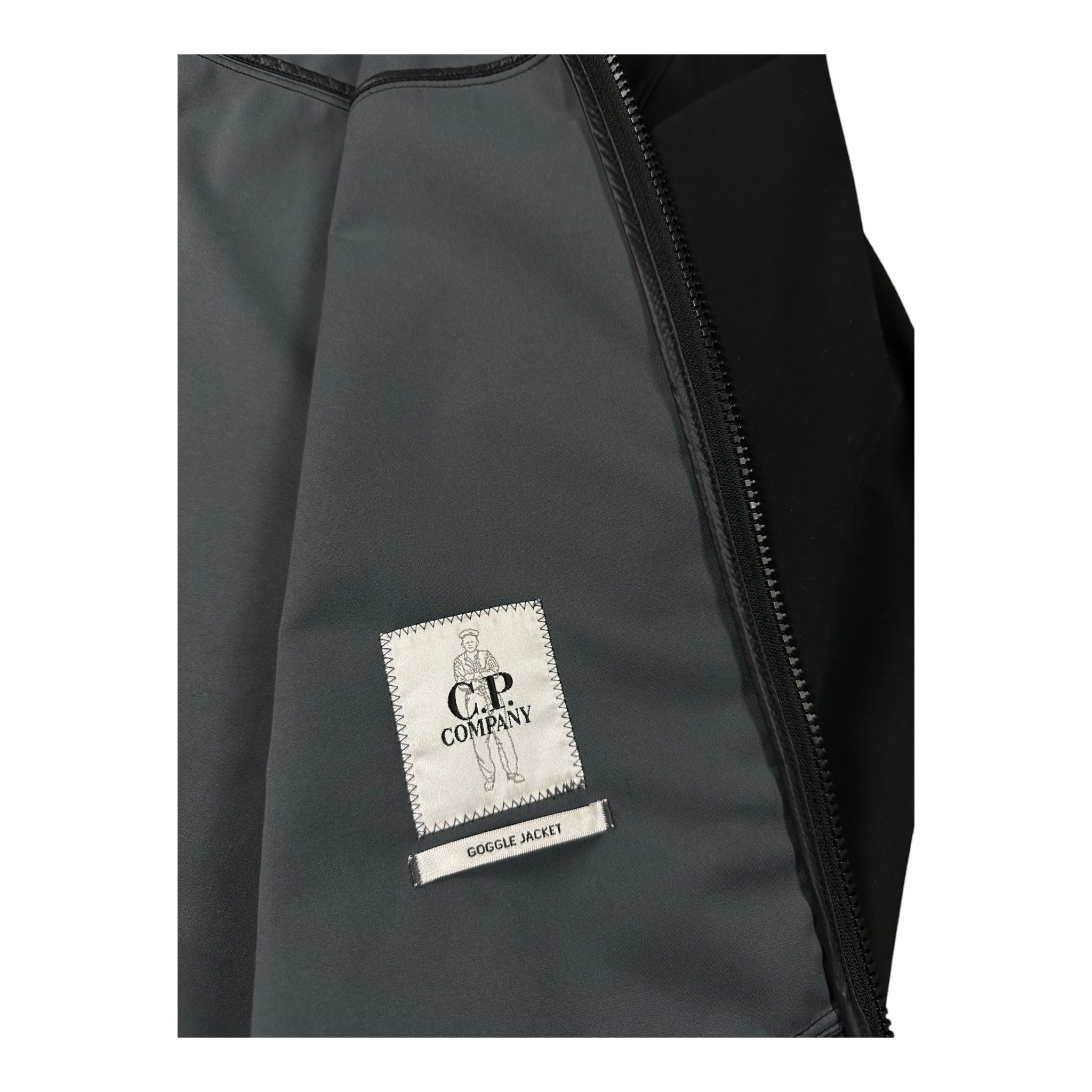 VESTE À CAPUCHE C.P COMPANY SHELL GOGGLE JACKET - NB08