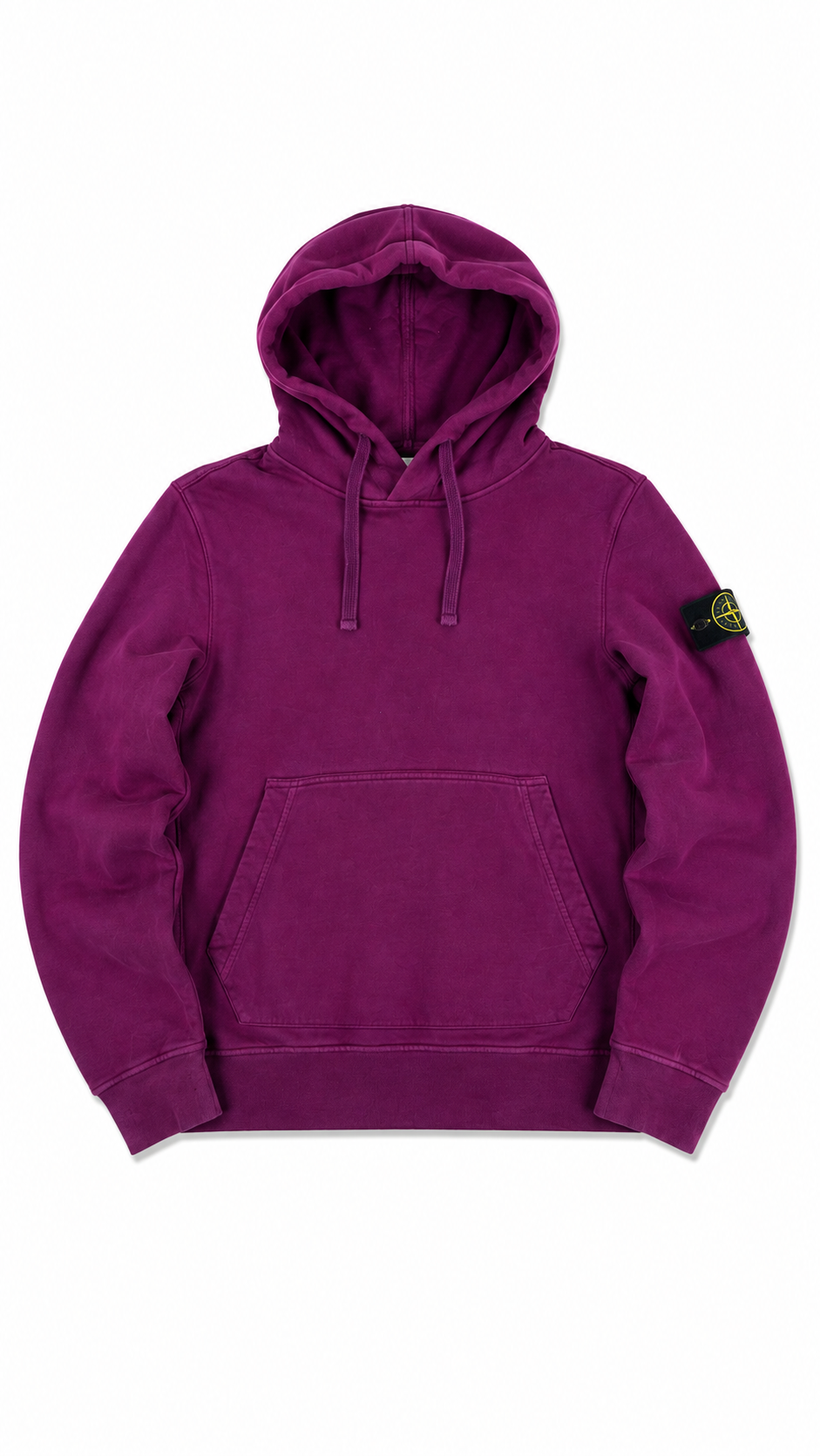 Hoodie Sweat-shirt Stone Island - Mauve - Taille M