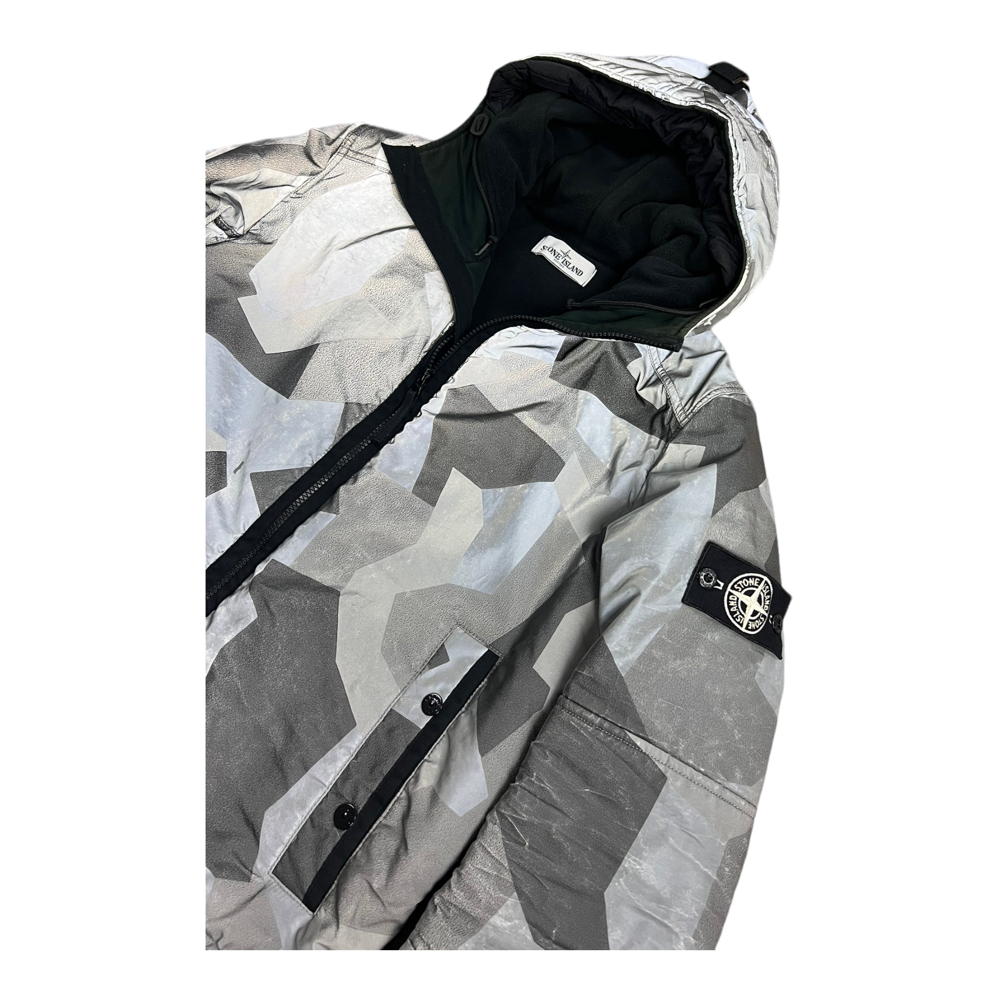 VESTE STONE ISLAND RÉFLECTIVE CAMOUFLAGE - NB08