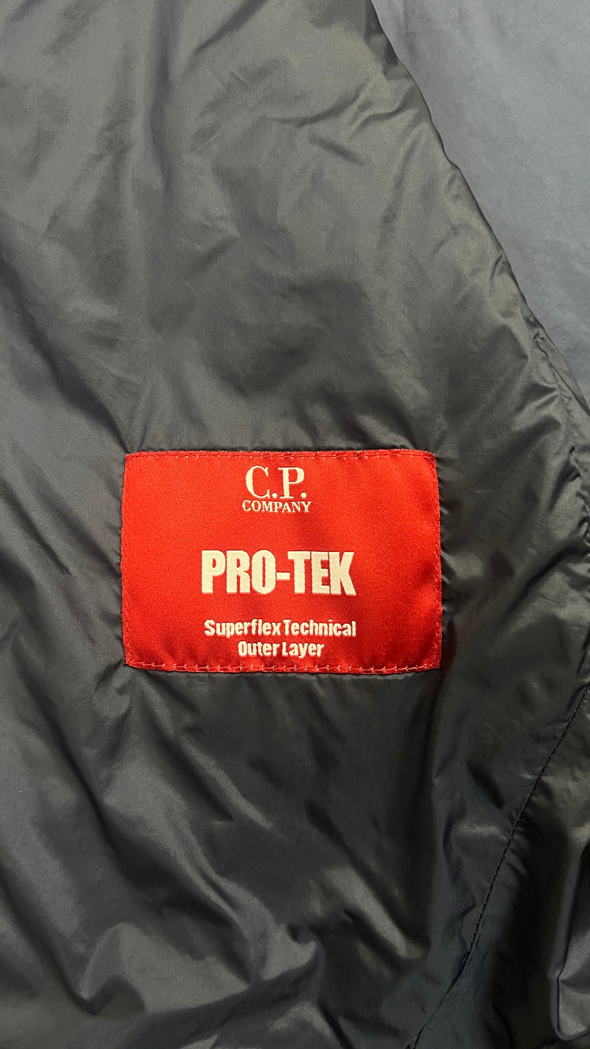 Veste C.P Company Pro-Tek Goggle Jacket, Marine, Taille 52 — photographie complémentaire 4
