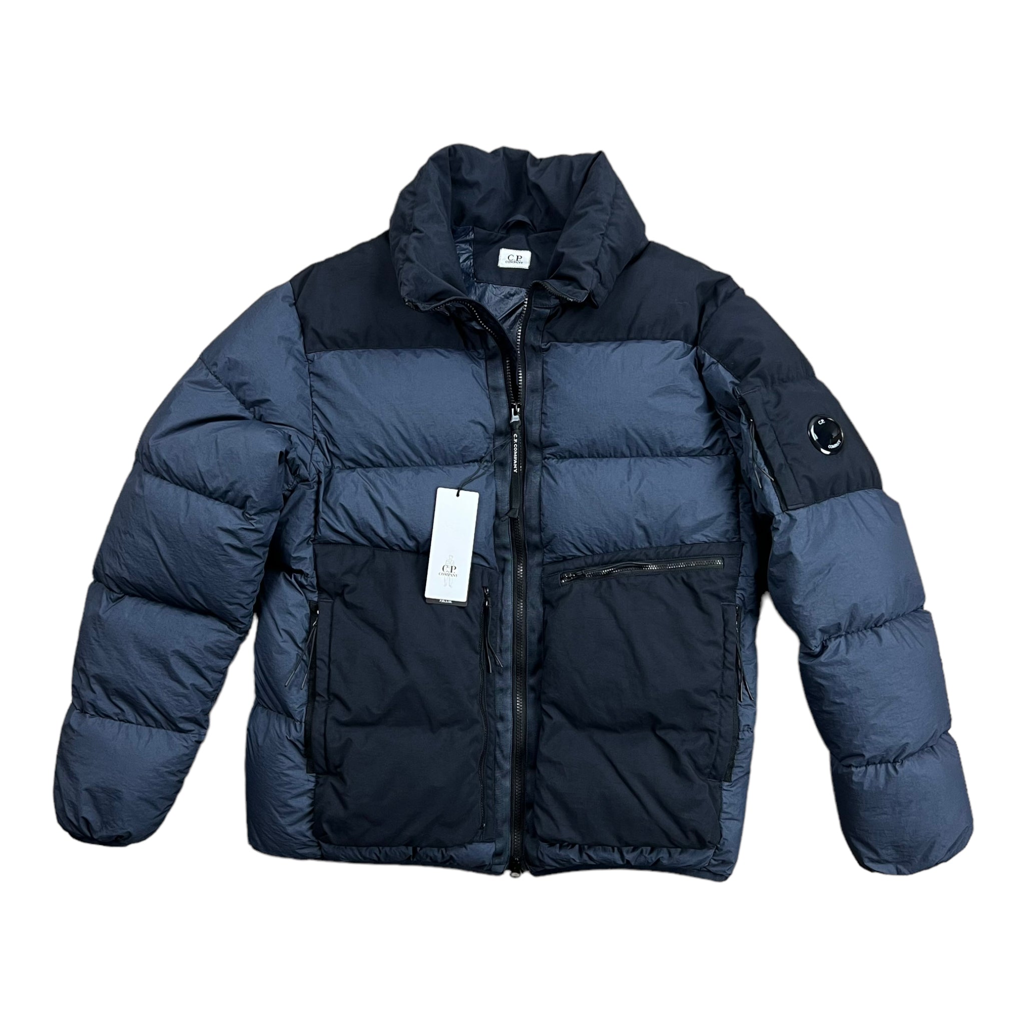 DOUDOUNE C.P COMPANY TAYLON L GARMENT DYED DOWN JACKET - NB08