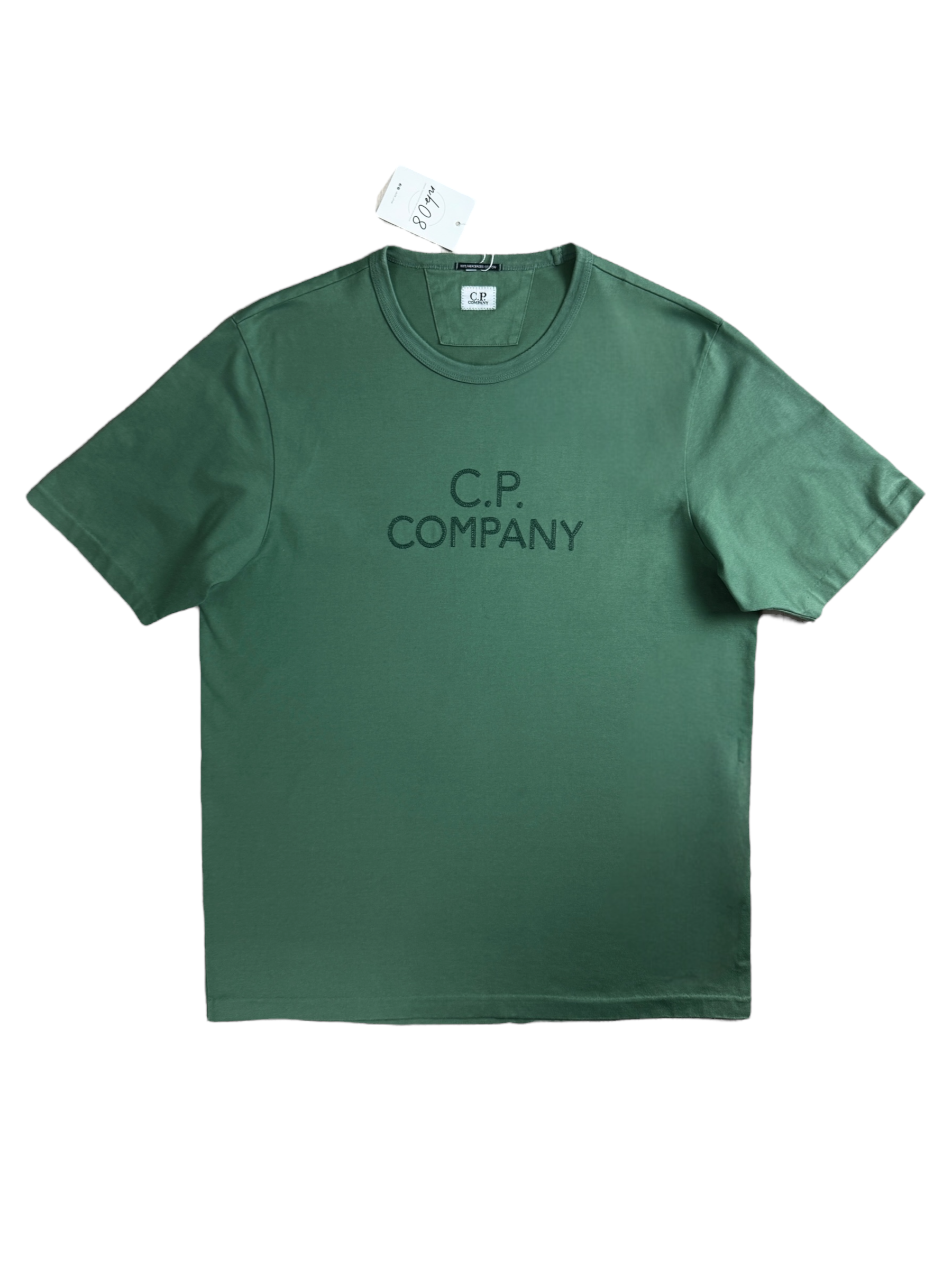 TEE-SHIRT C.P COMPANY VERT  - TAILLE L