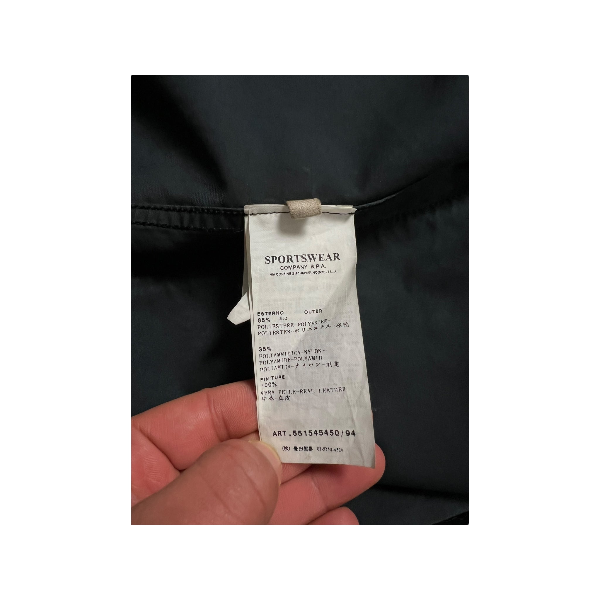 MANTEAU À CAPUCHE STONE ISLAND VINTAGE DAVID-OXYD - NB08