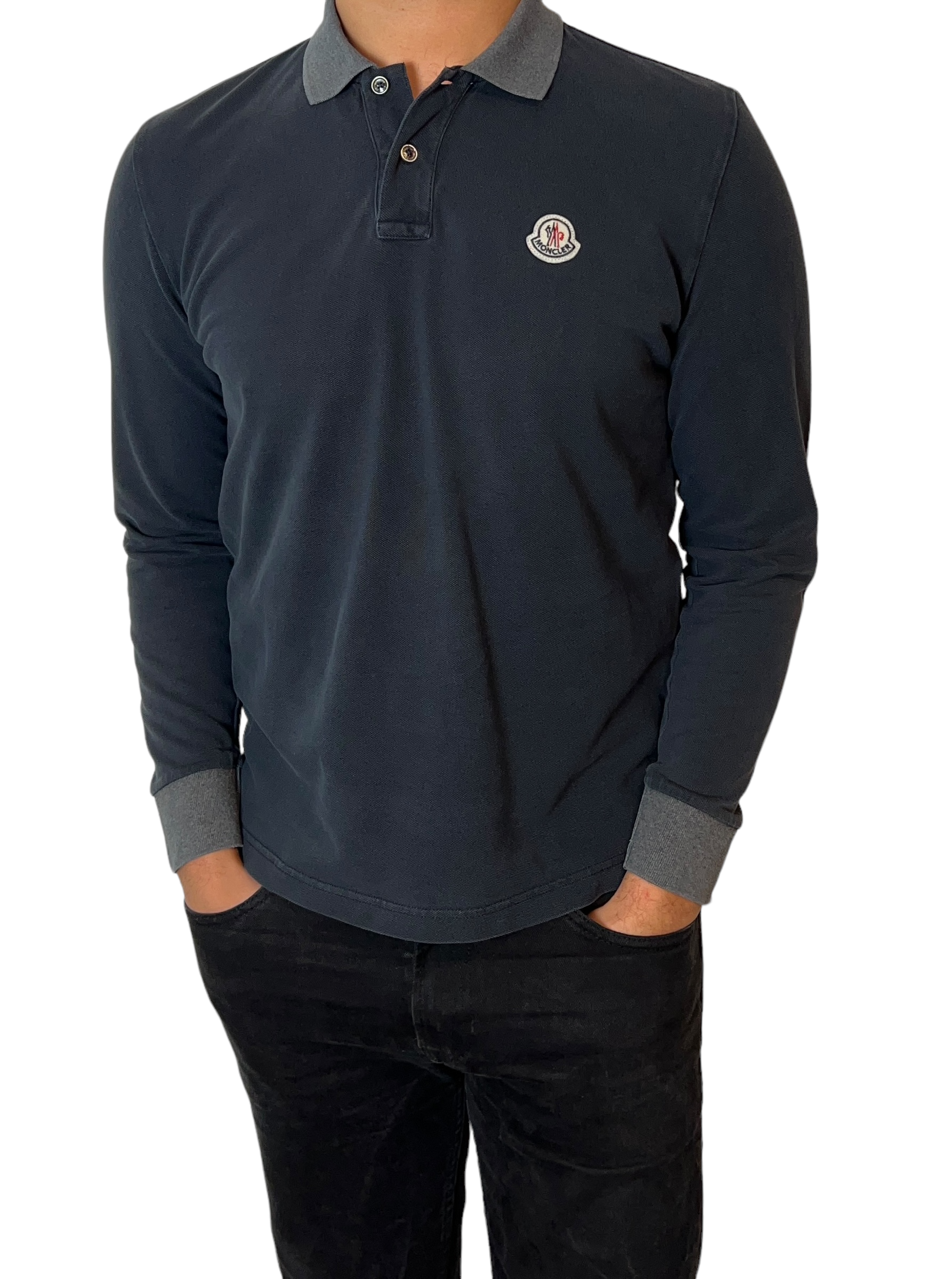 POLO MANCHE LONGUE MONCLER - NB08