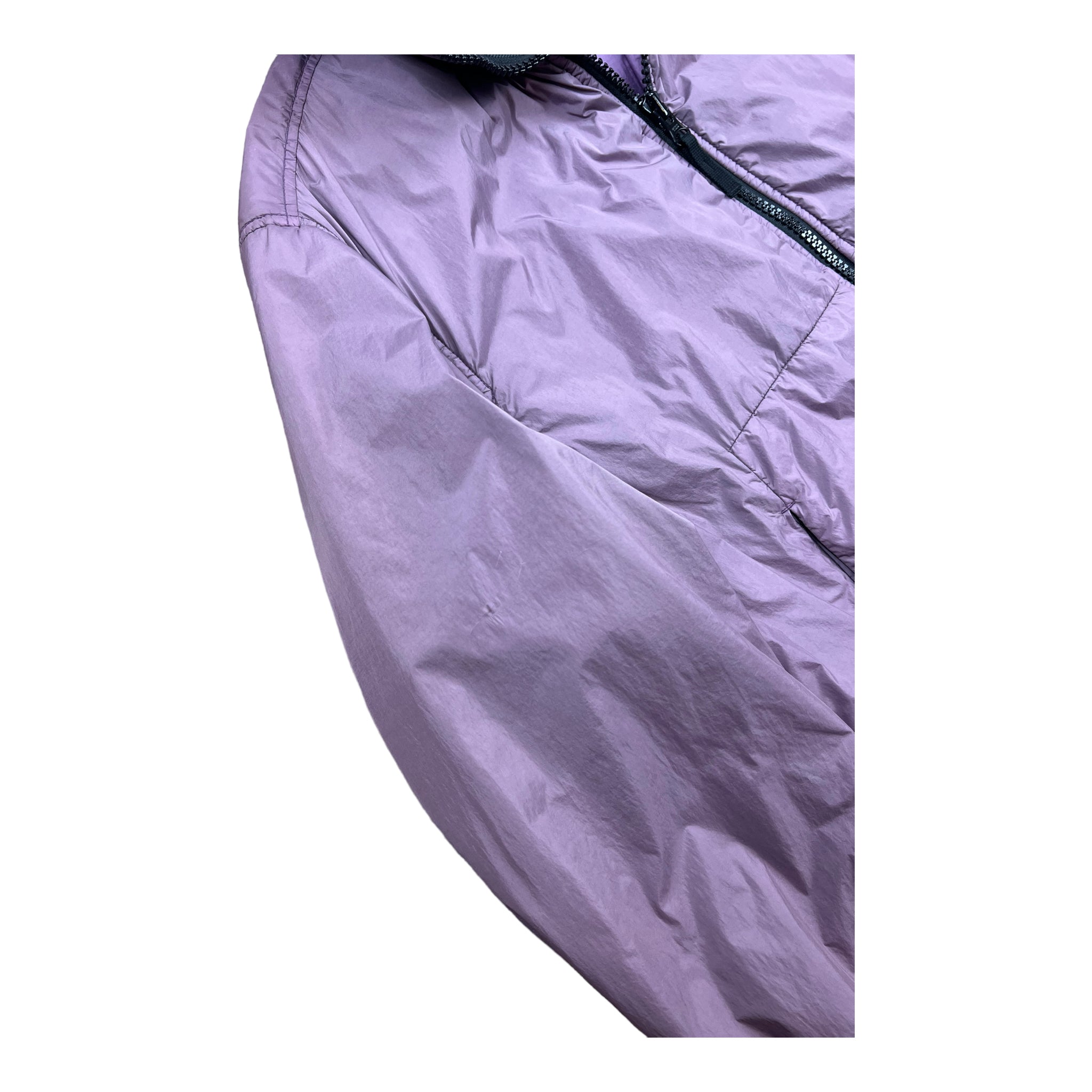 VESTE STONE ISLAND GARMENT DYED CRINKLE REPS NY WHITH PRIMALOFT - NB08