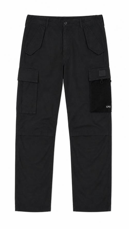 Pantalon Cargo C.P. Company Loose Fit - Noir - Taille 48
