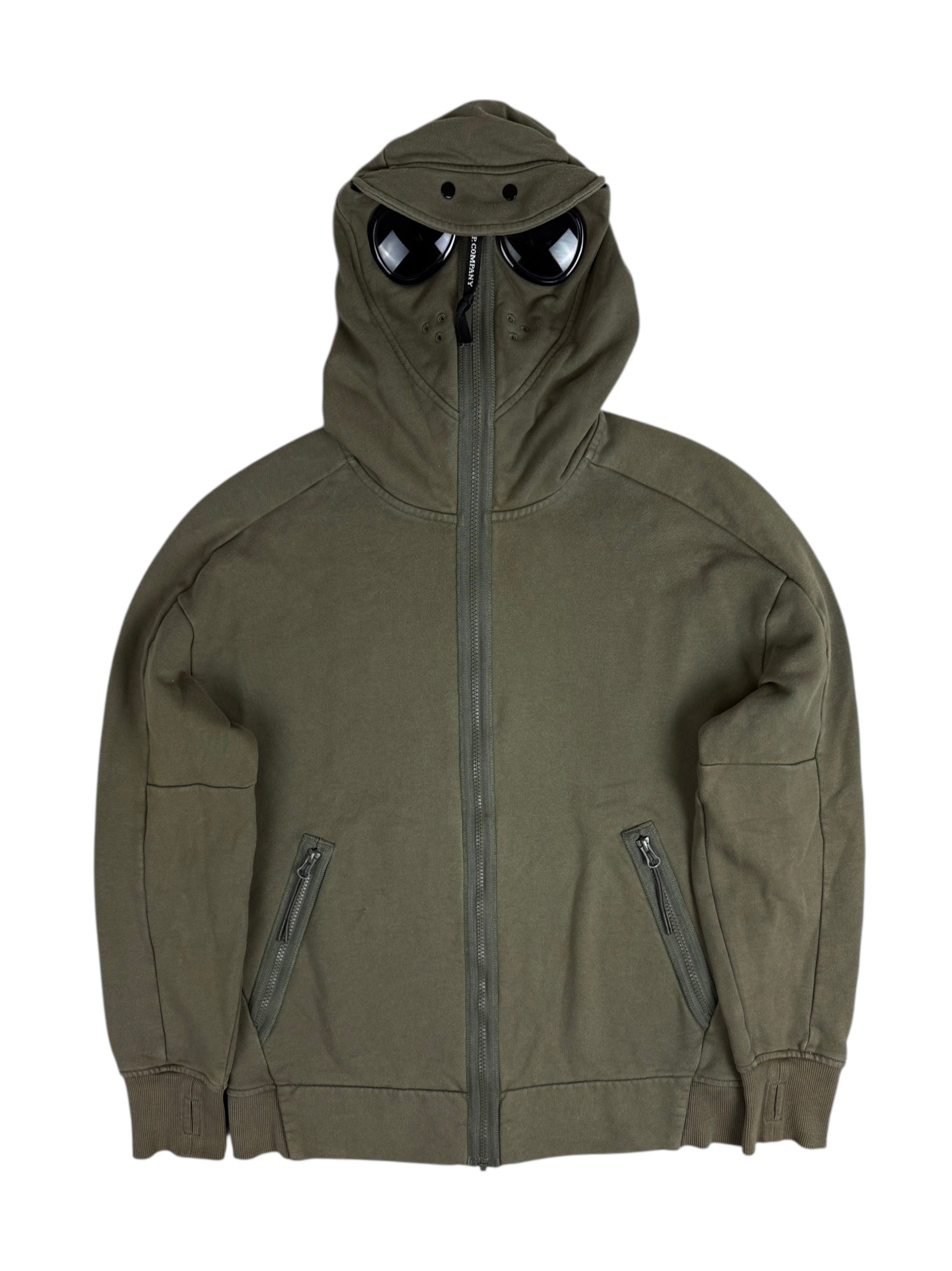 GILET C.P COMPANY GOGGLE JACKET - KAKI - TAILLE M