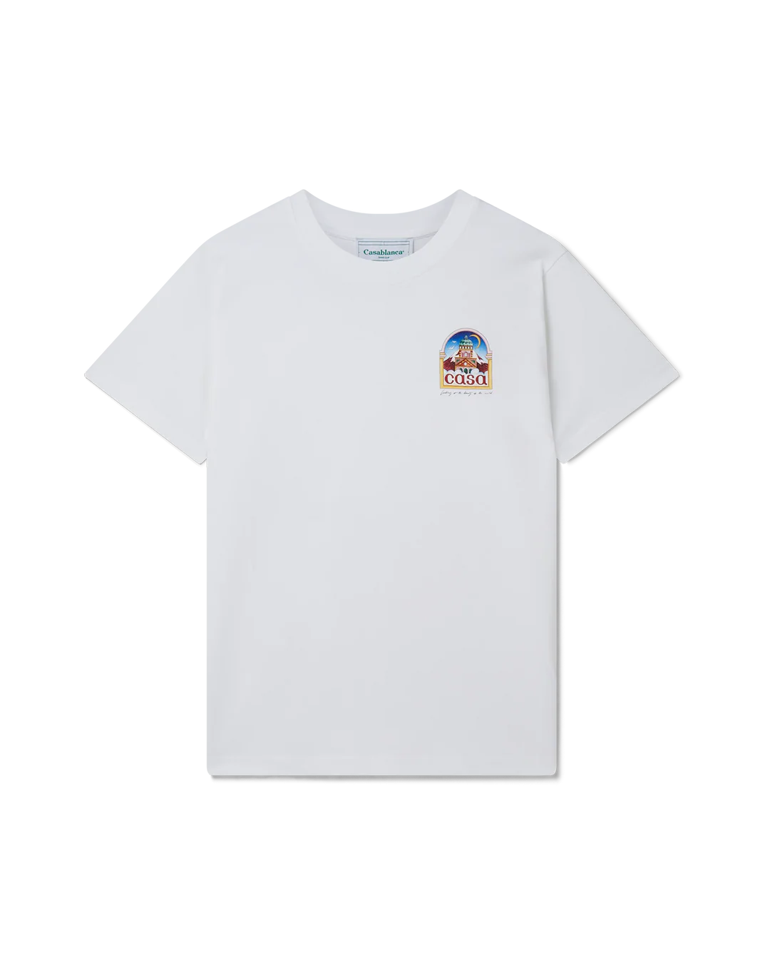 TEE-SHIRT CASABLANCA BLANC - TAILLE - NEUF