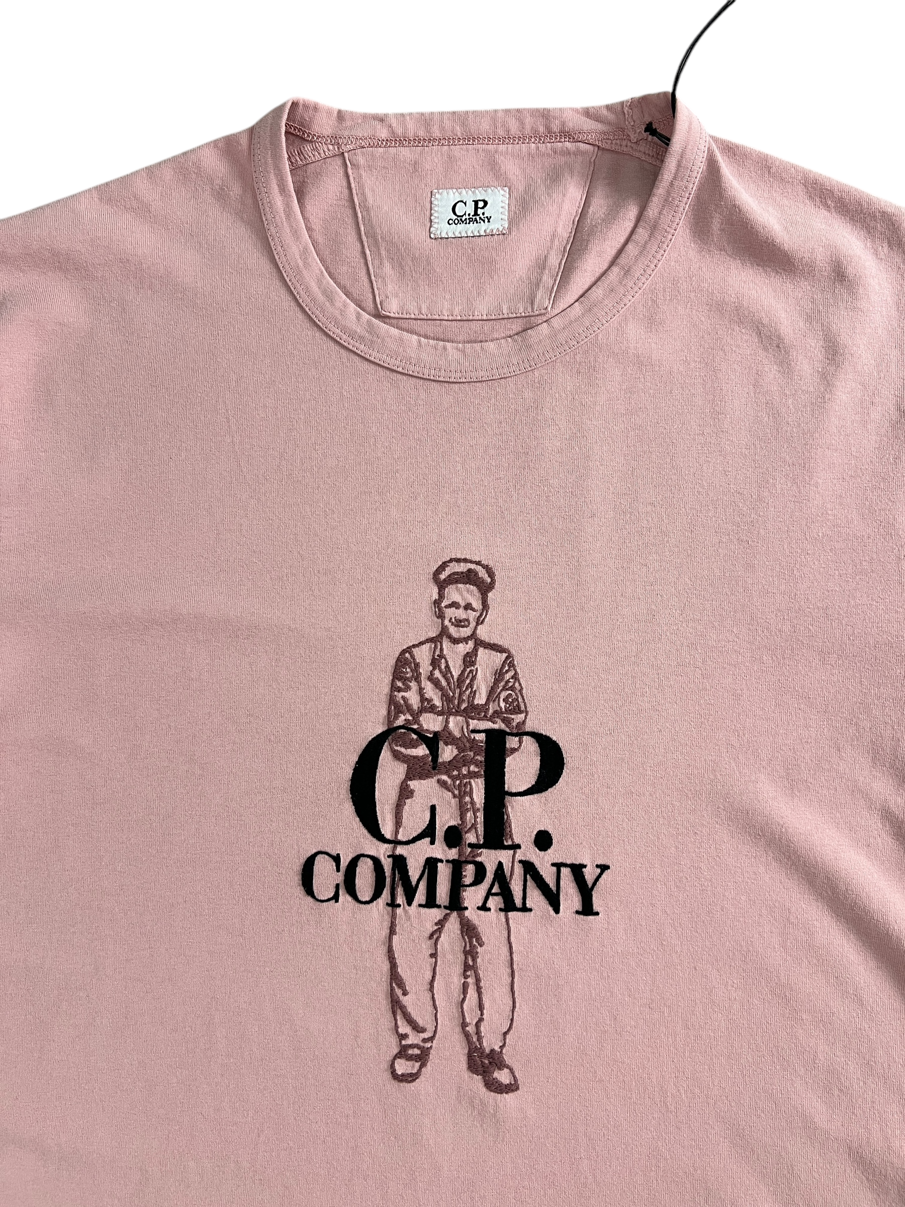 TEE-SHIRT C.P COMPANY ROSE - NEUF
