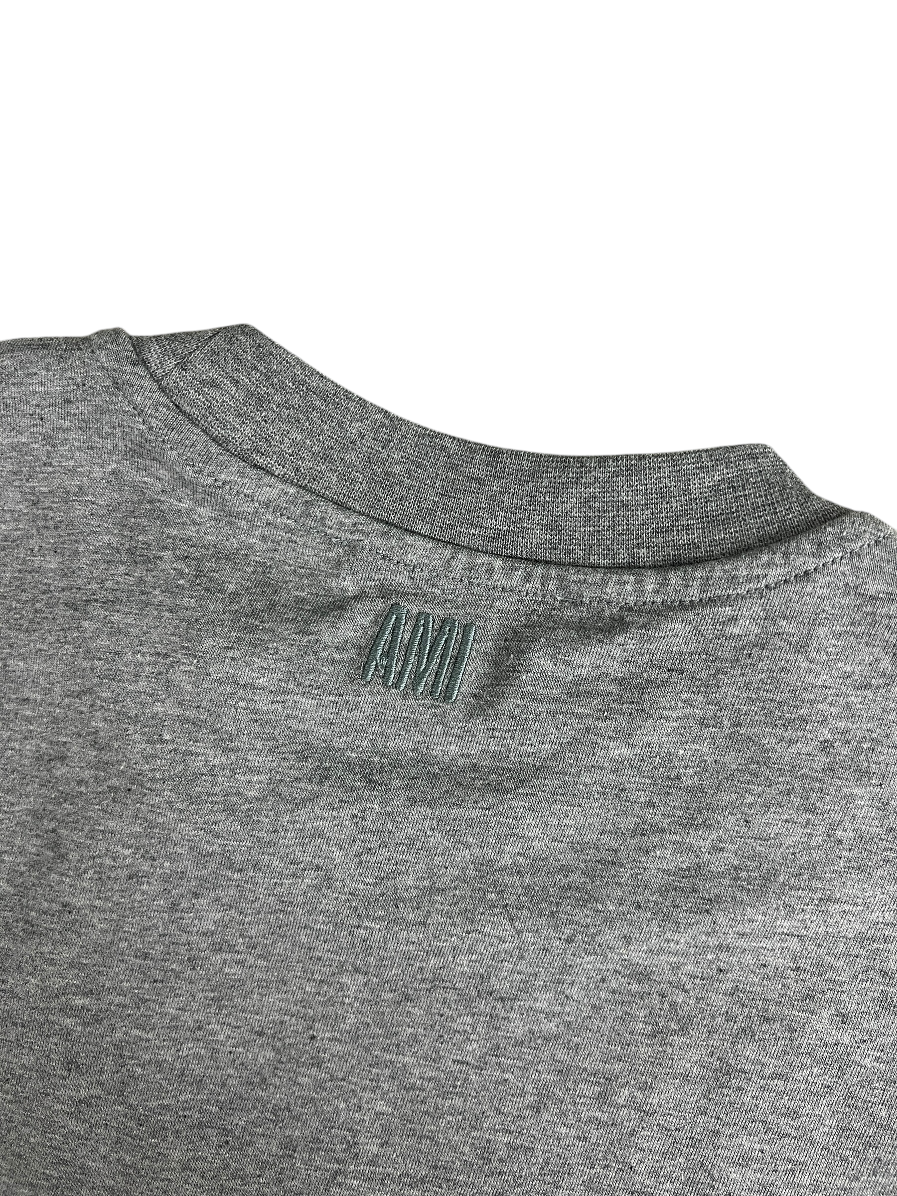 TEE-SHIRT AMI PARIS GRIS NEUF
