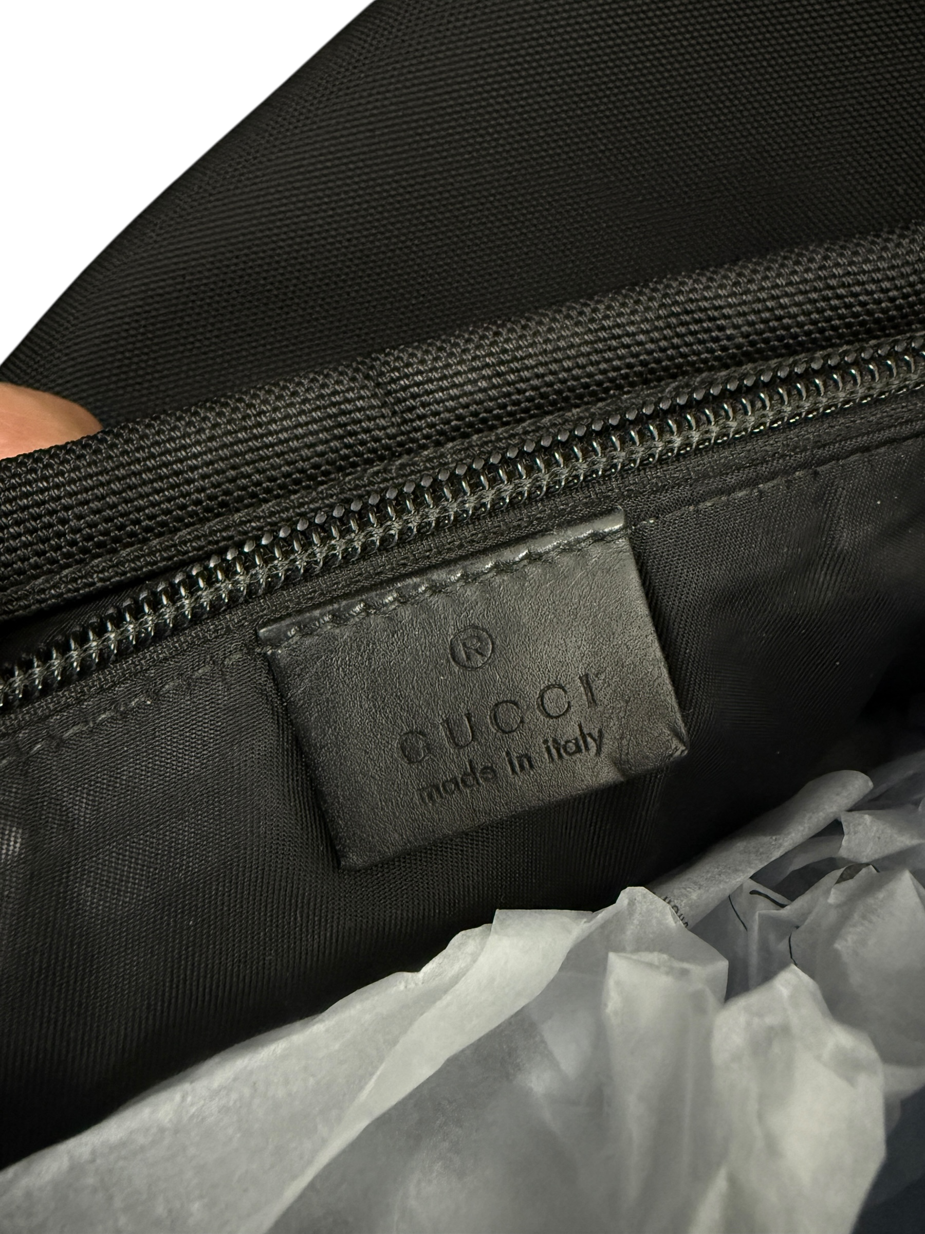 SACOCHE GUCCI - NOIR - TAILLE MOYENNE