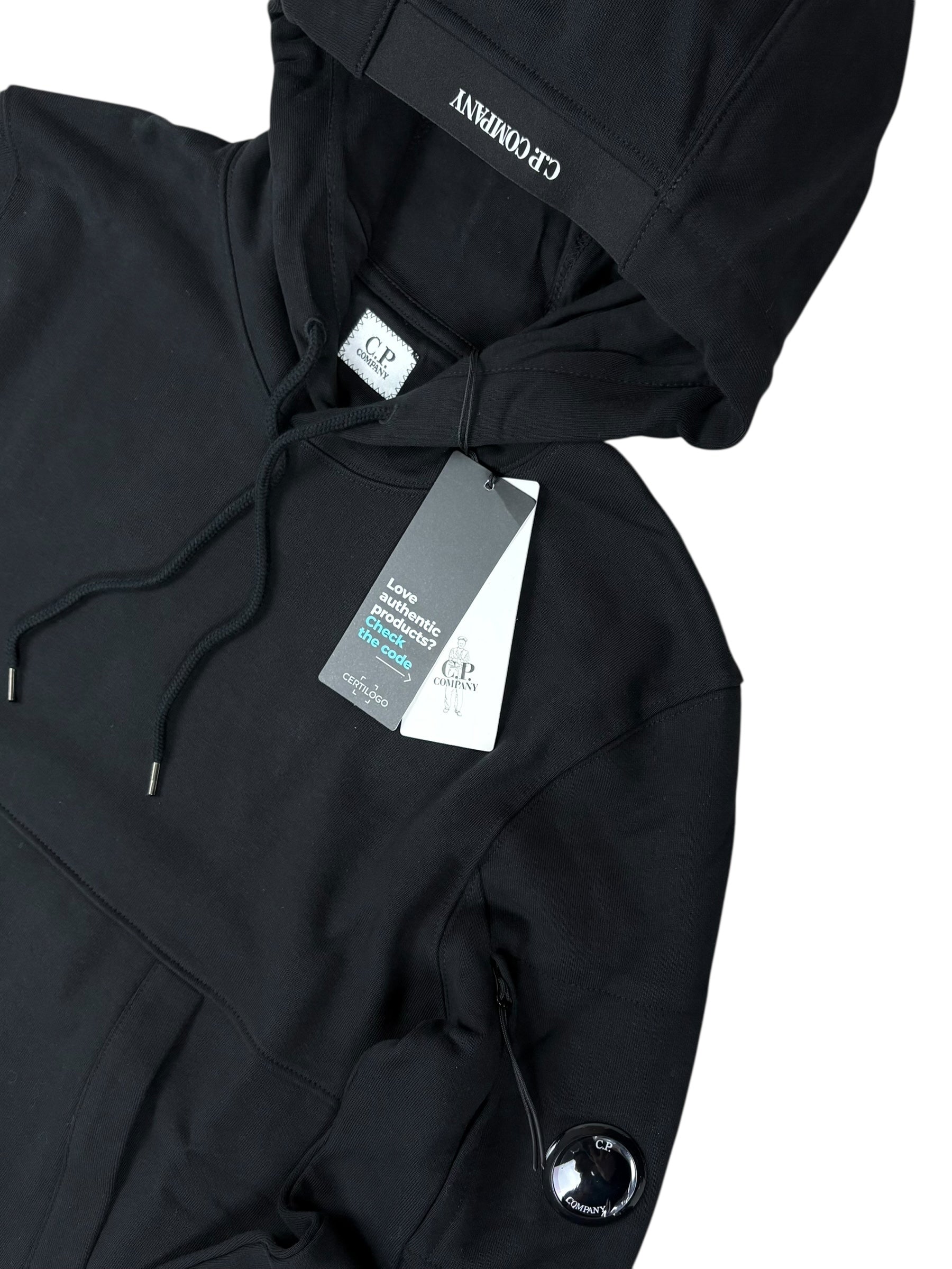 HOODIE C.P COMPANY - NOIR - NEUF