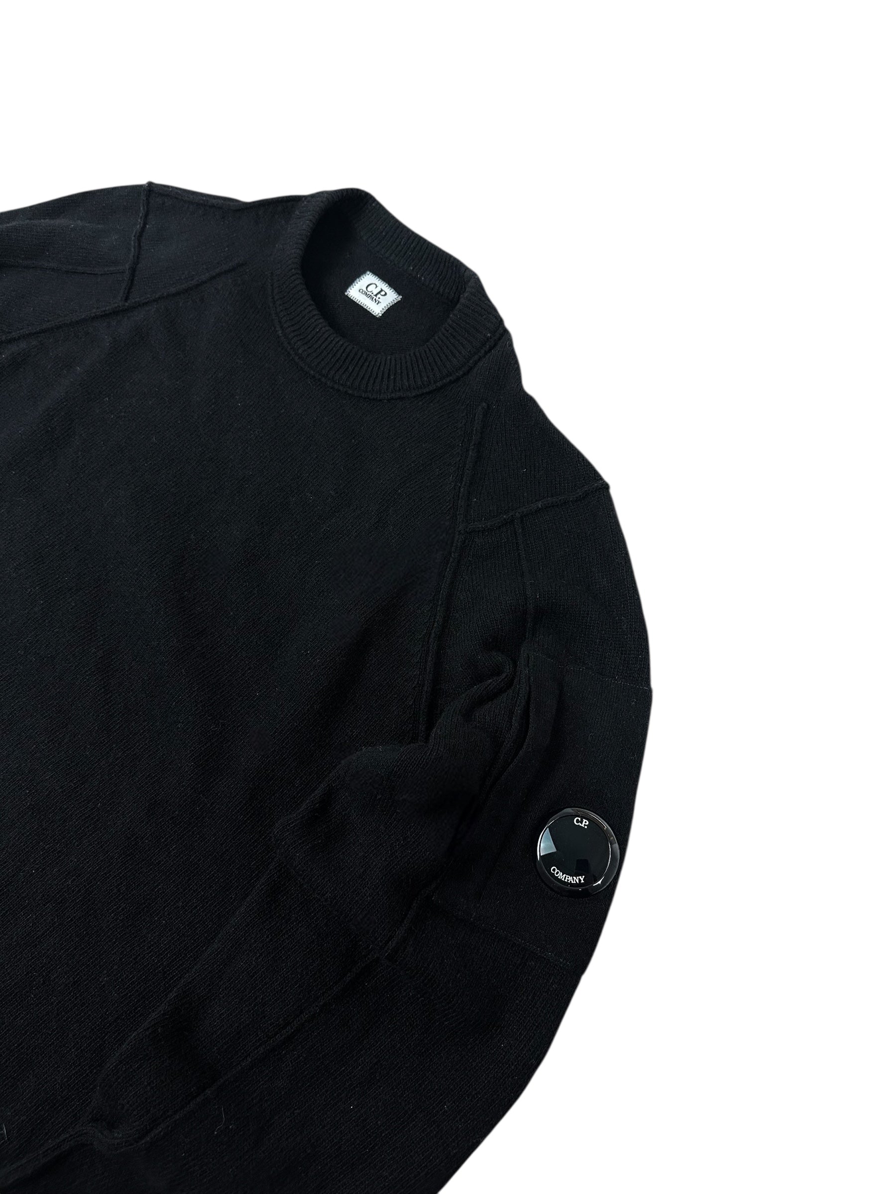 PULL C.P COMPANY - NOIR - TAILLE 50