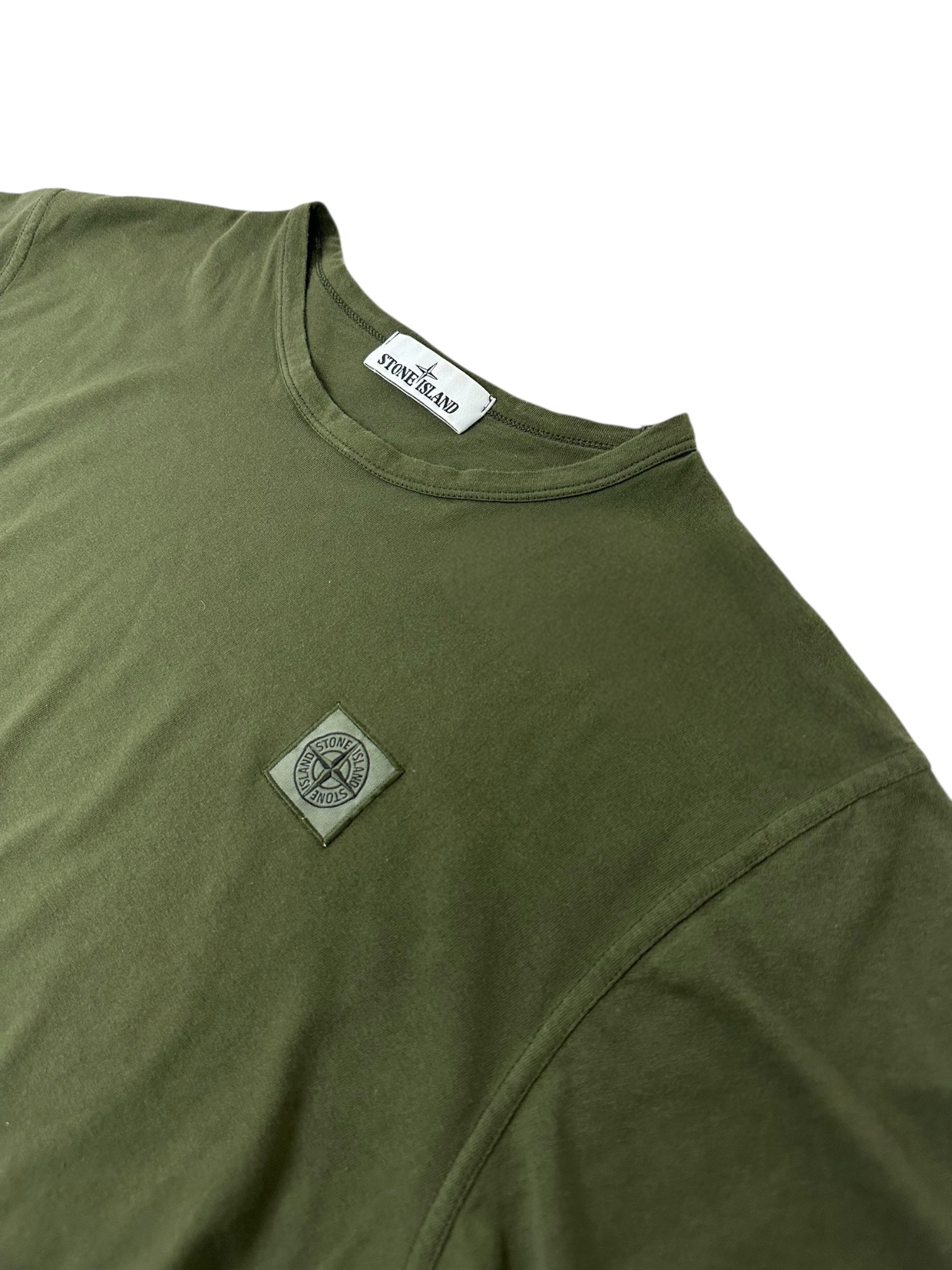 TEE-SHIRT STONE ISLAND - KAKI - TAILLE M