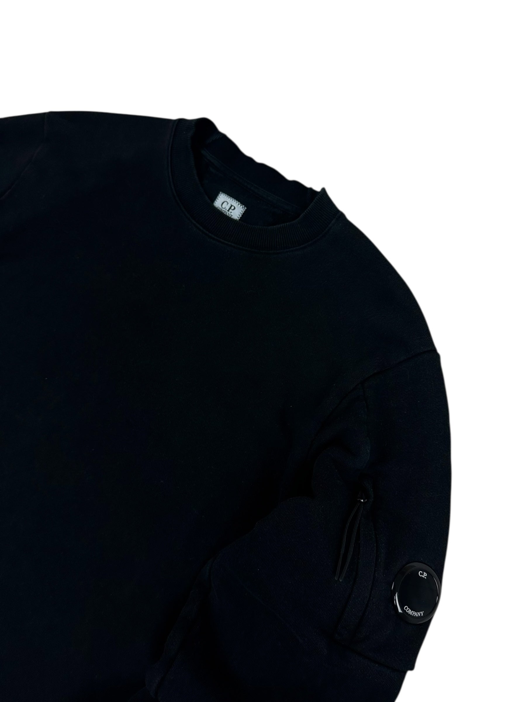 CREWNECK C.P COMPANY - NOIR - TAILLE M