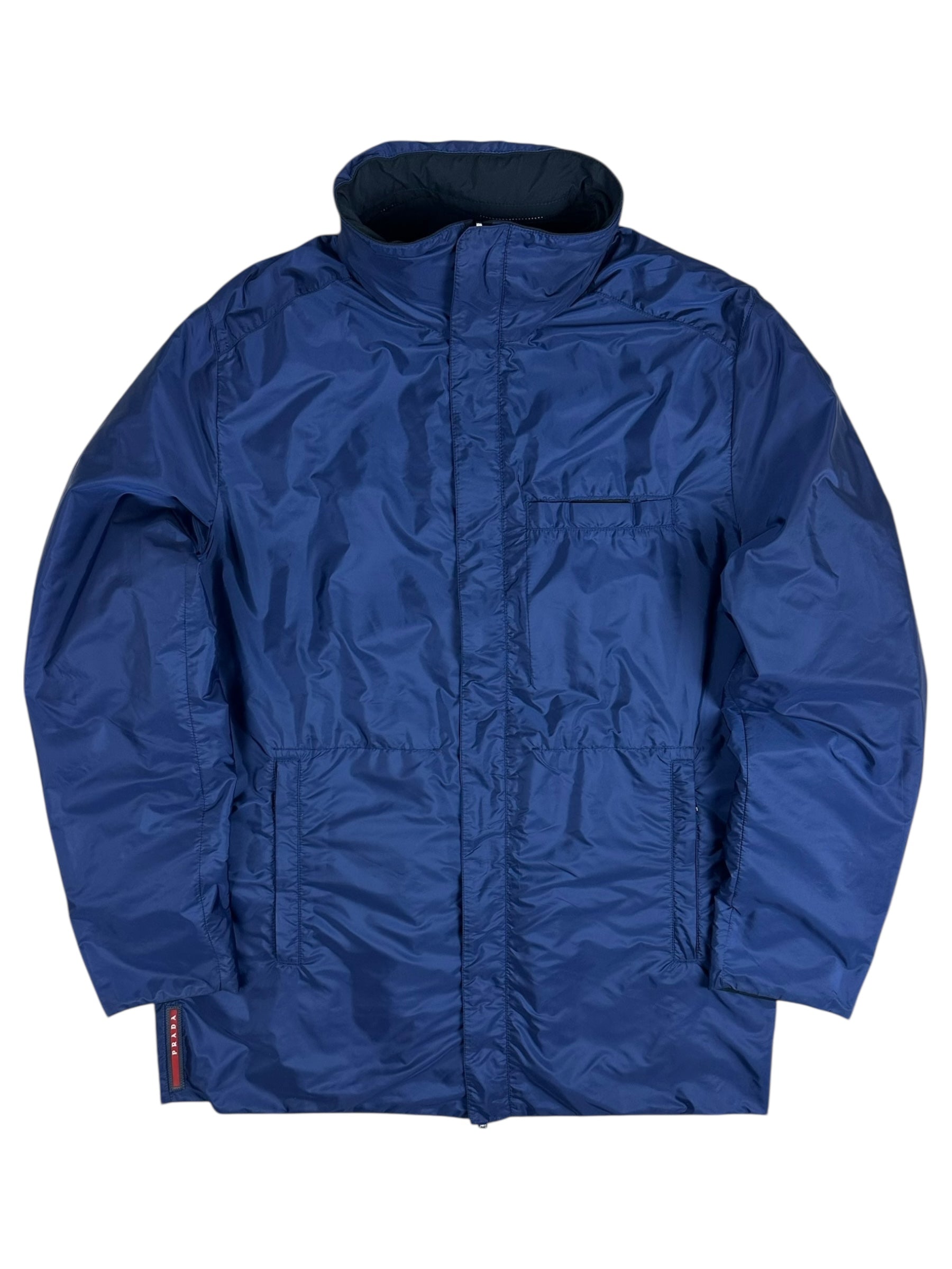 VESTE RÉVERSIBLE PRADA - BLEU / MARINE - TAILLE 48