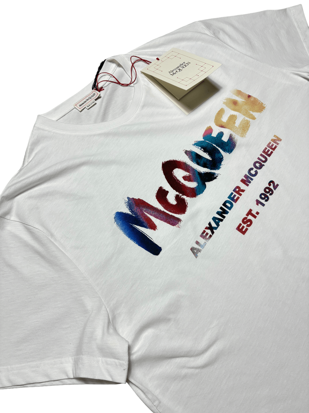 Tee-shirt Alexander McQueen blanc taille L - vue 3