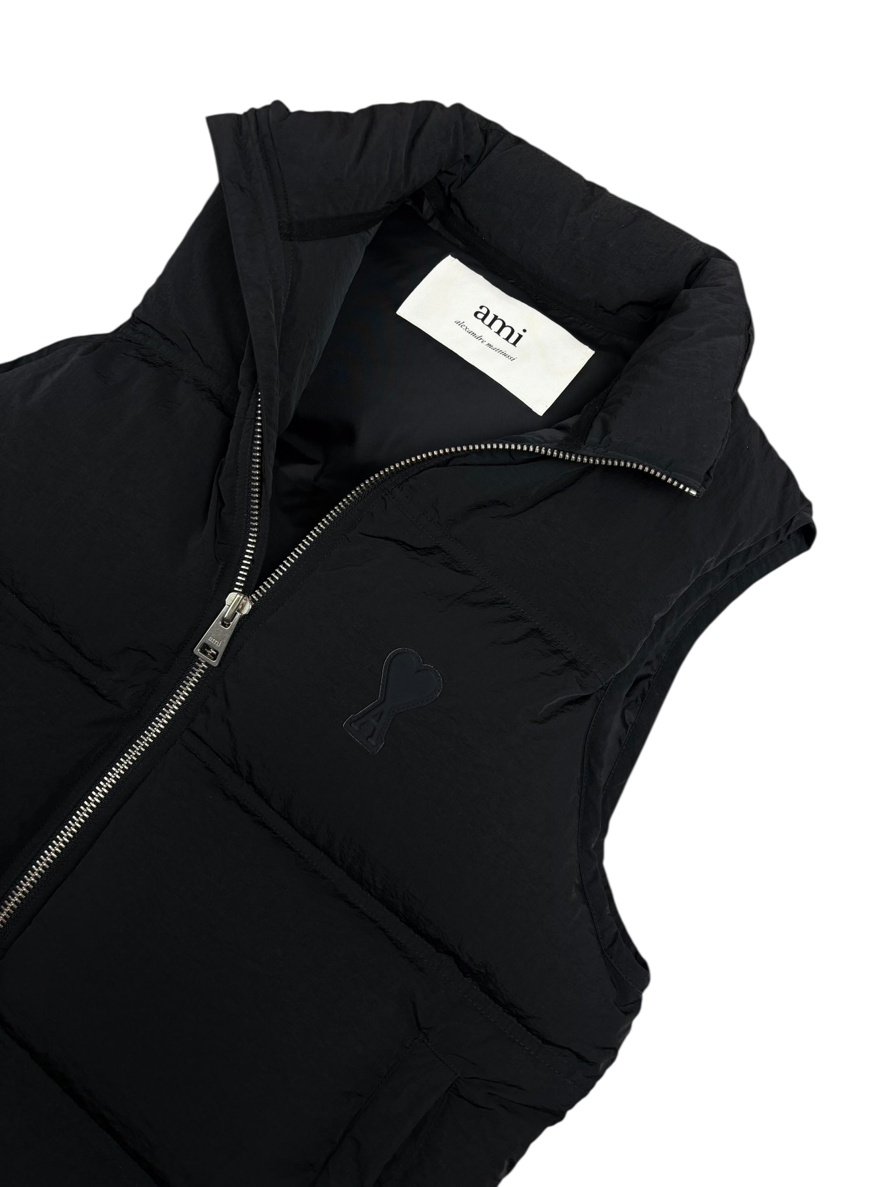 Gilet Ami Paris noir taille M - Vue de dos