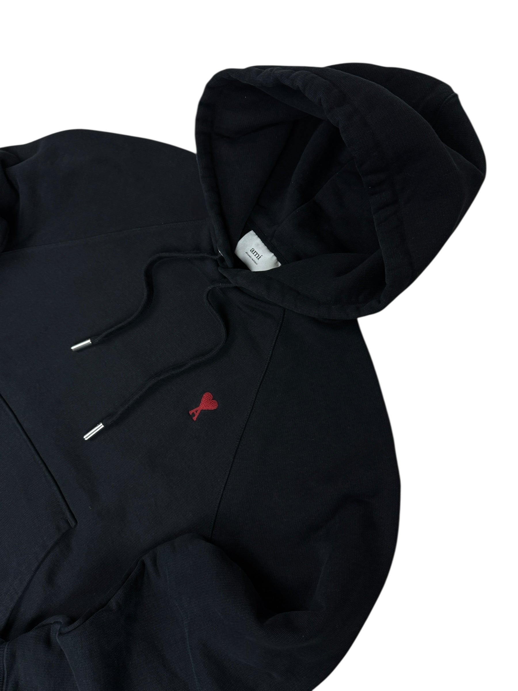 Hoodie Ami Paris noir taille XS - Vue de dos