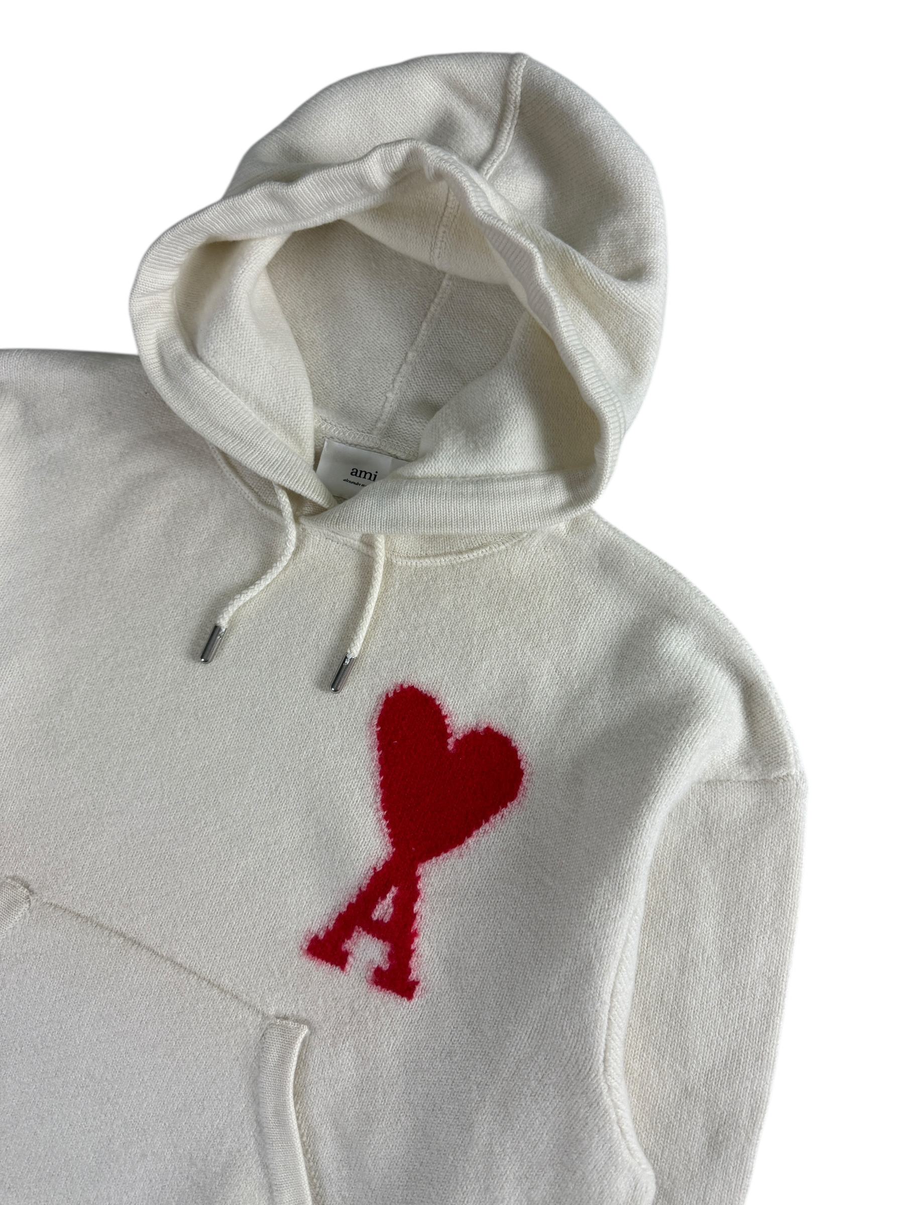 Sweat Ami Paris crème taille M - Détail