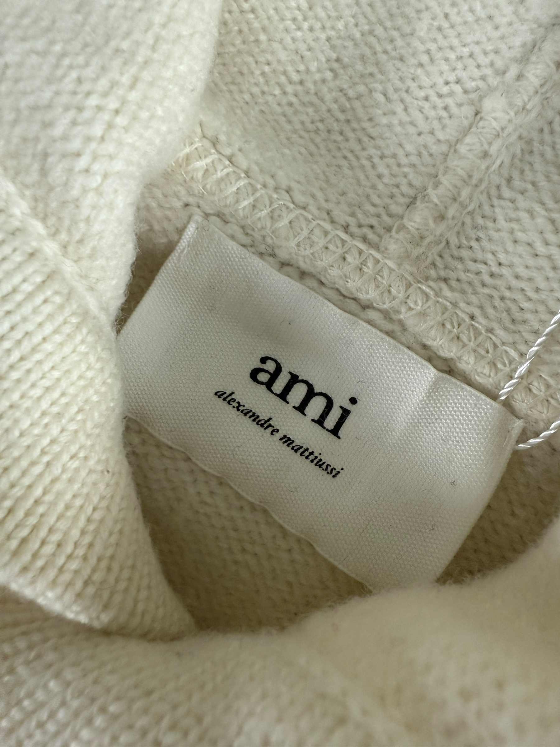 Sweat Ami Paris crème taille M - Vue côté