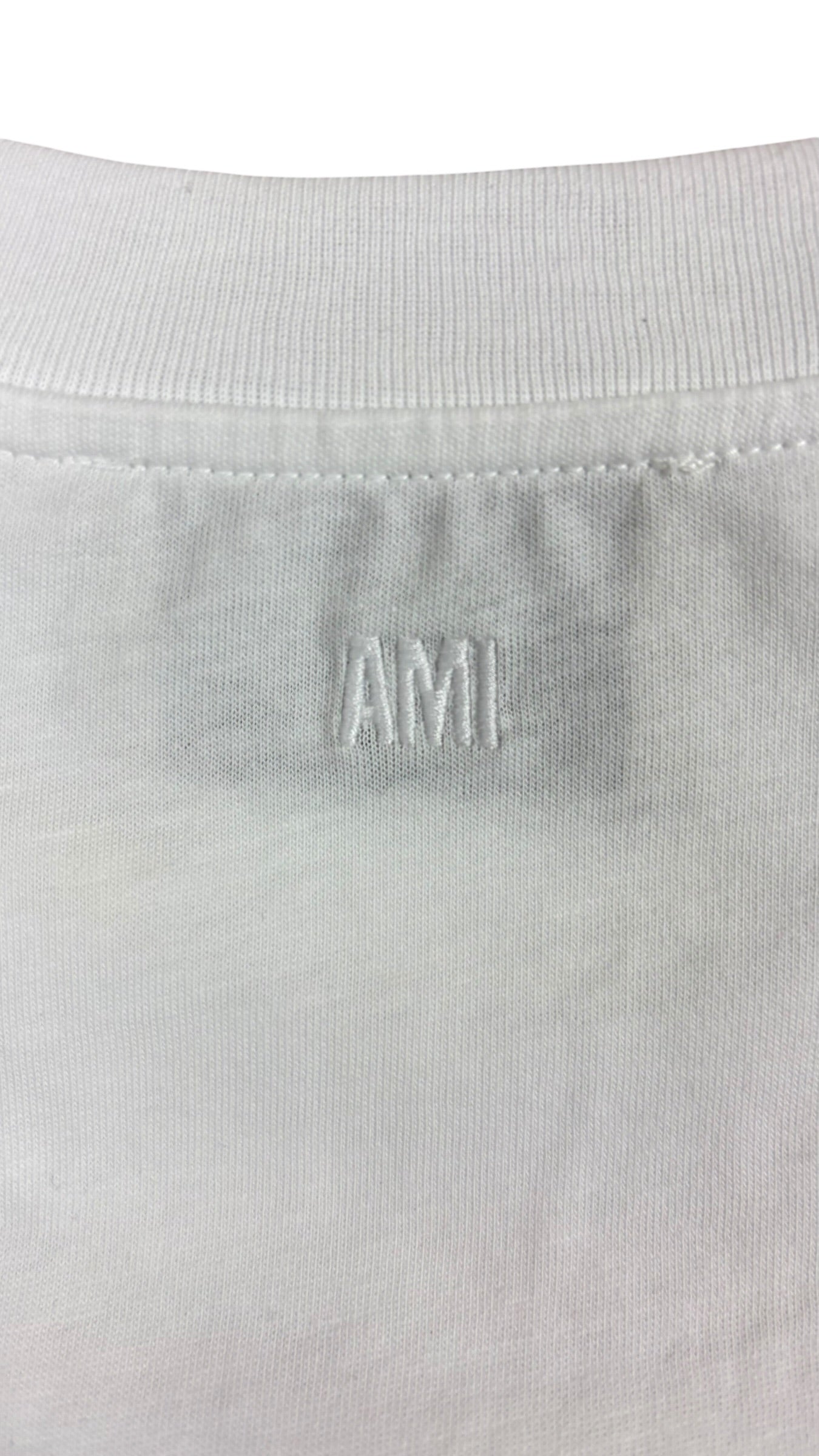 Veste Ami Paris blanc taille S - Détail