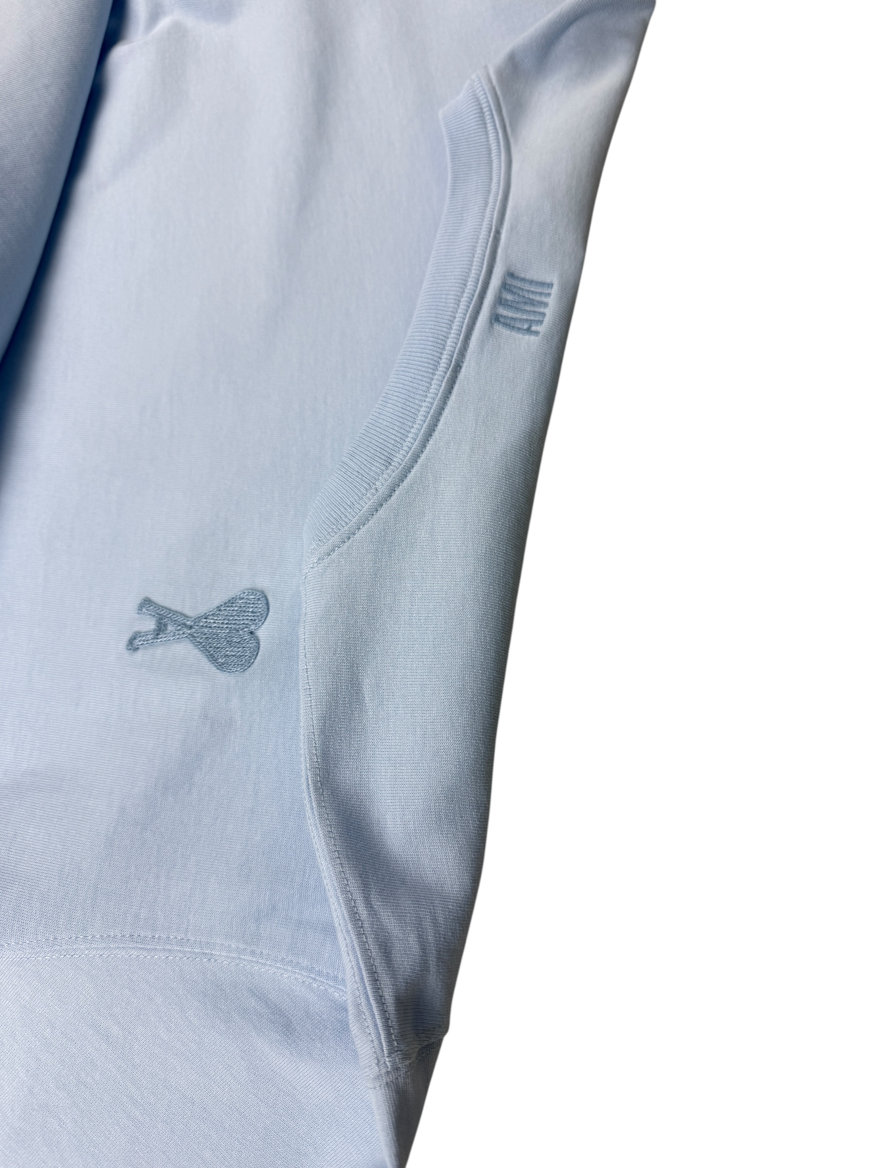 Veste Ami Paris bleu taille S - Logo et étiquette