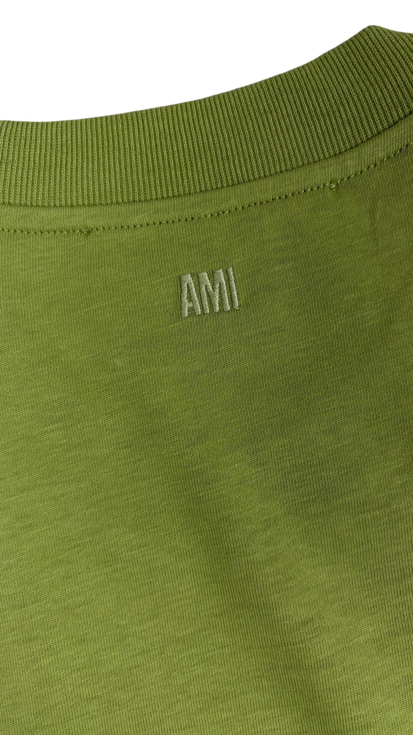 Veste Ami Paris vert taille M - Détail