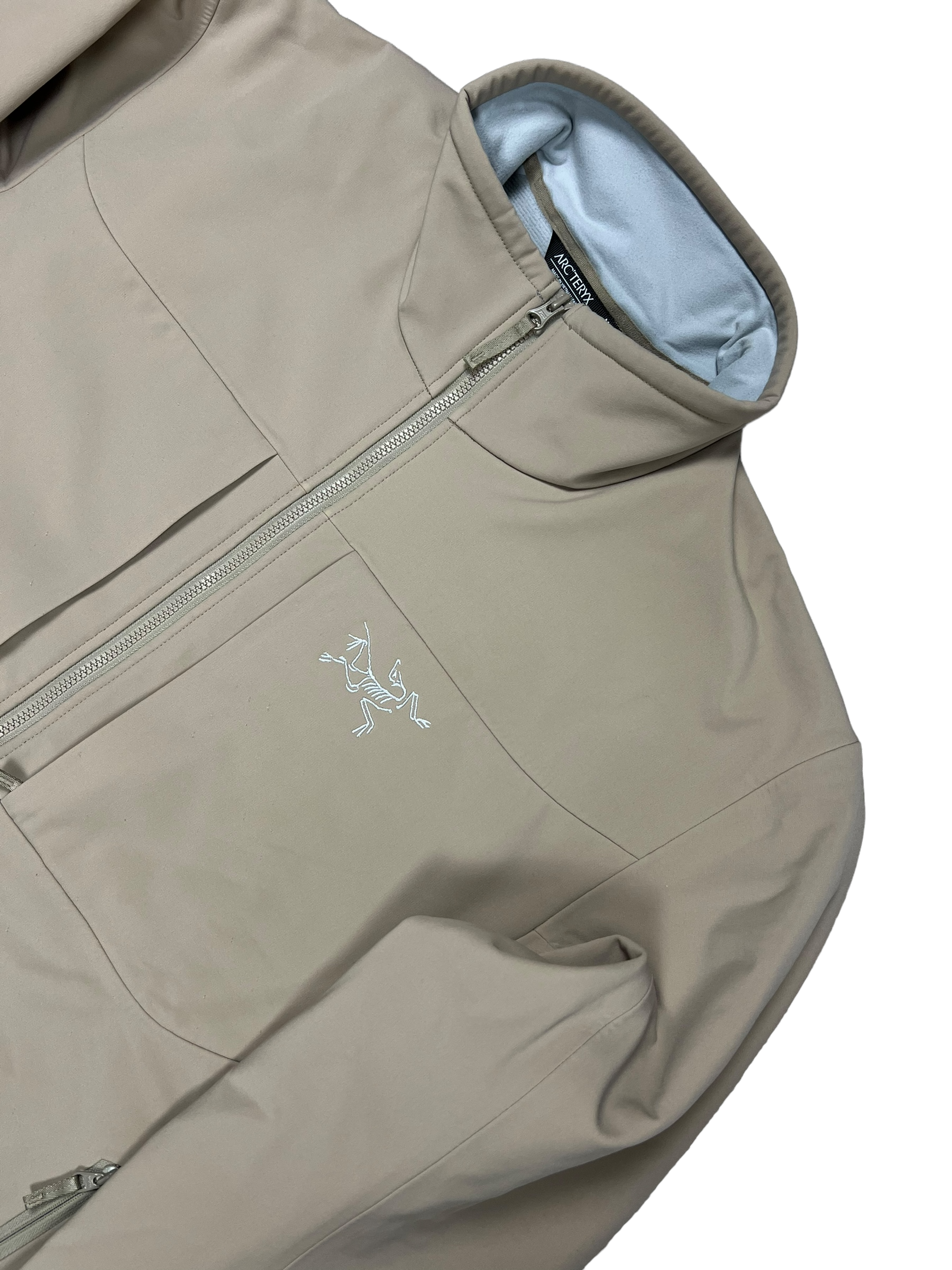 Veste Arc'Teryx beige taille M - Vue de dos