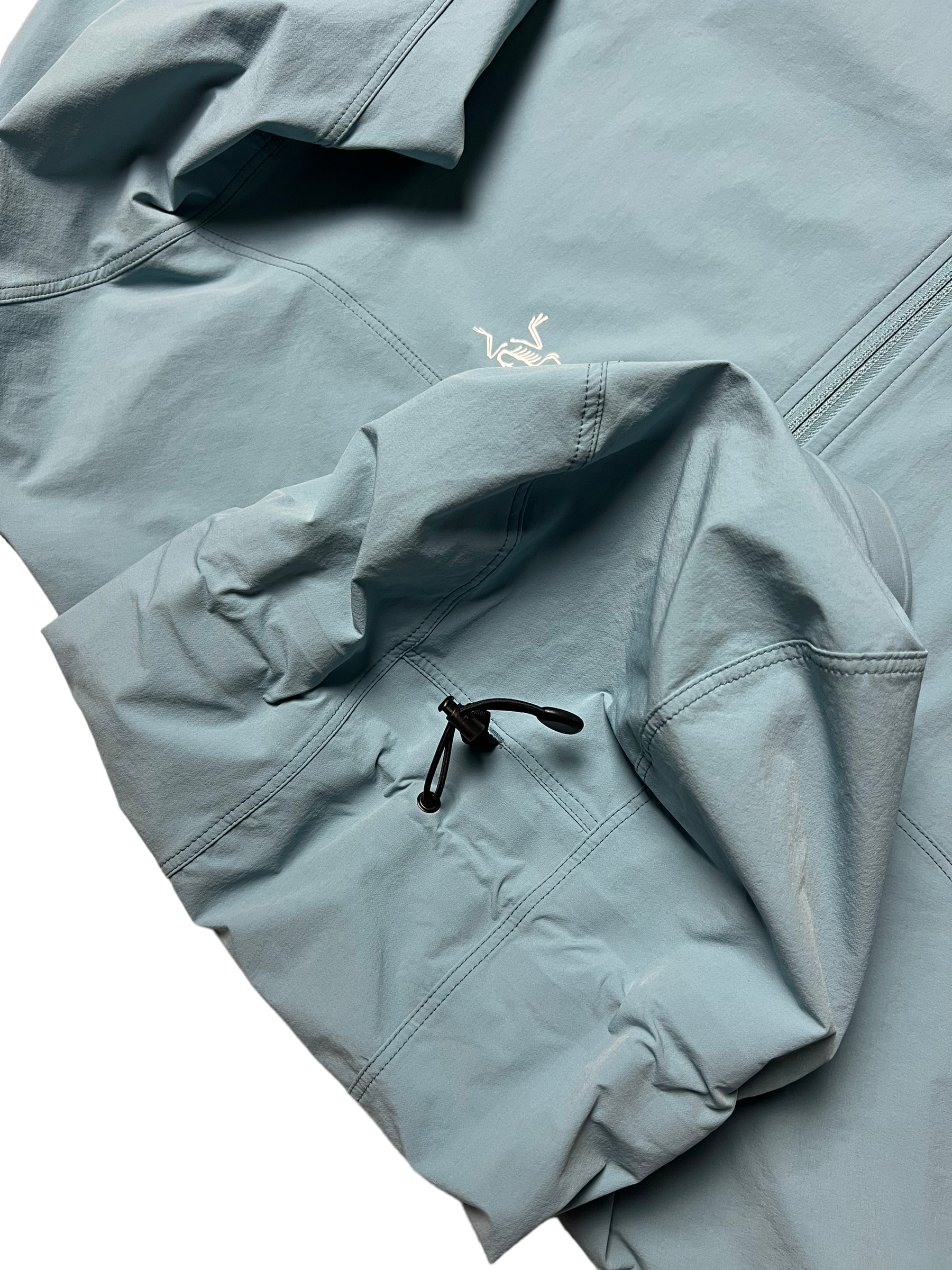 Veste ARC’TERYX bleu taille M - Logo et étiquette
