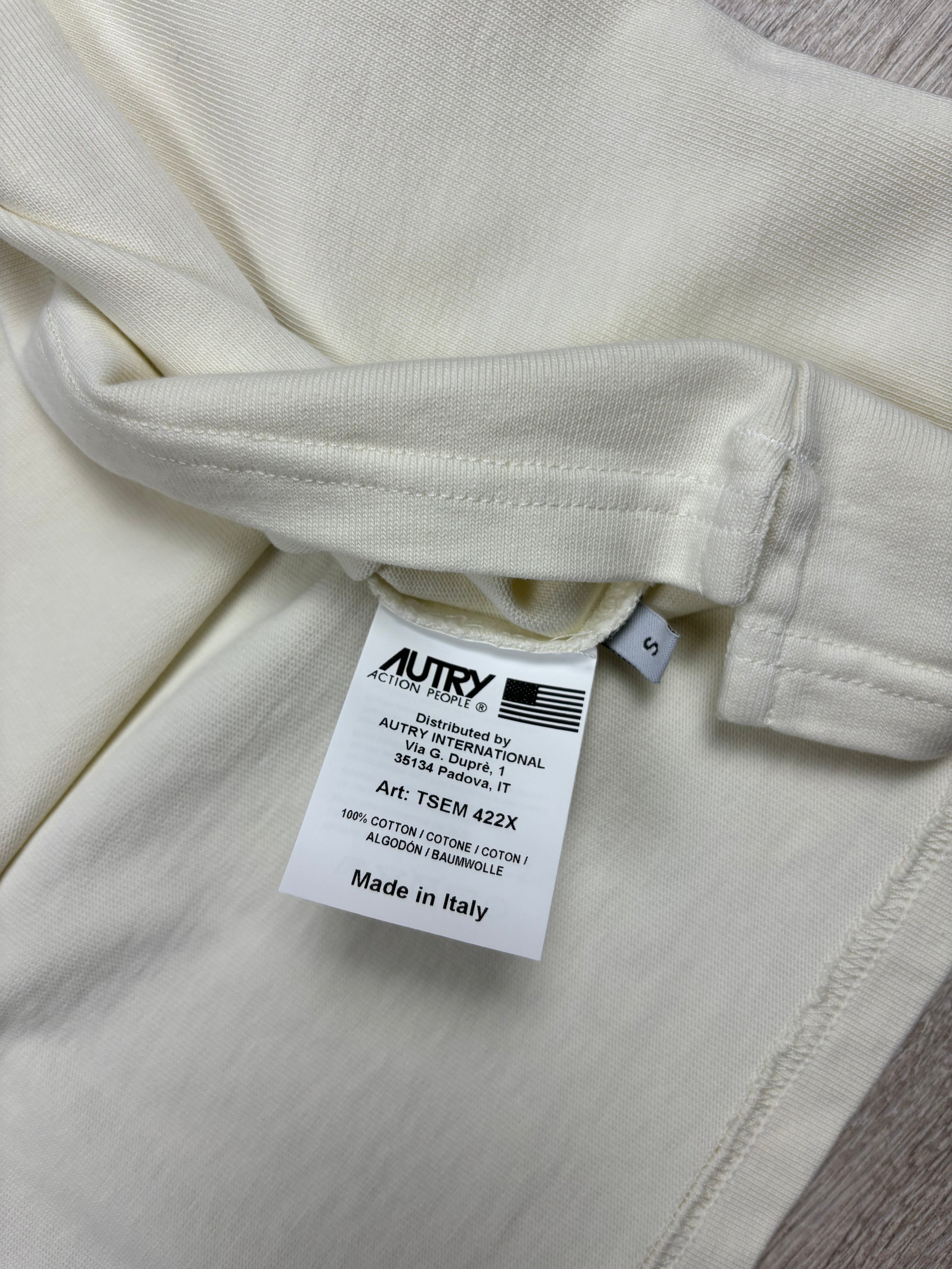 Veste Autry beige taille S - Logo et étiquette