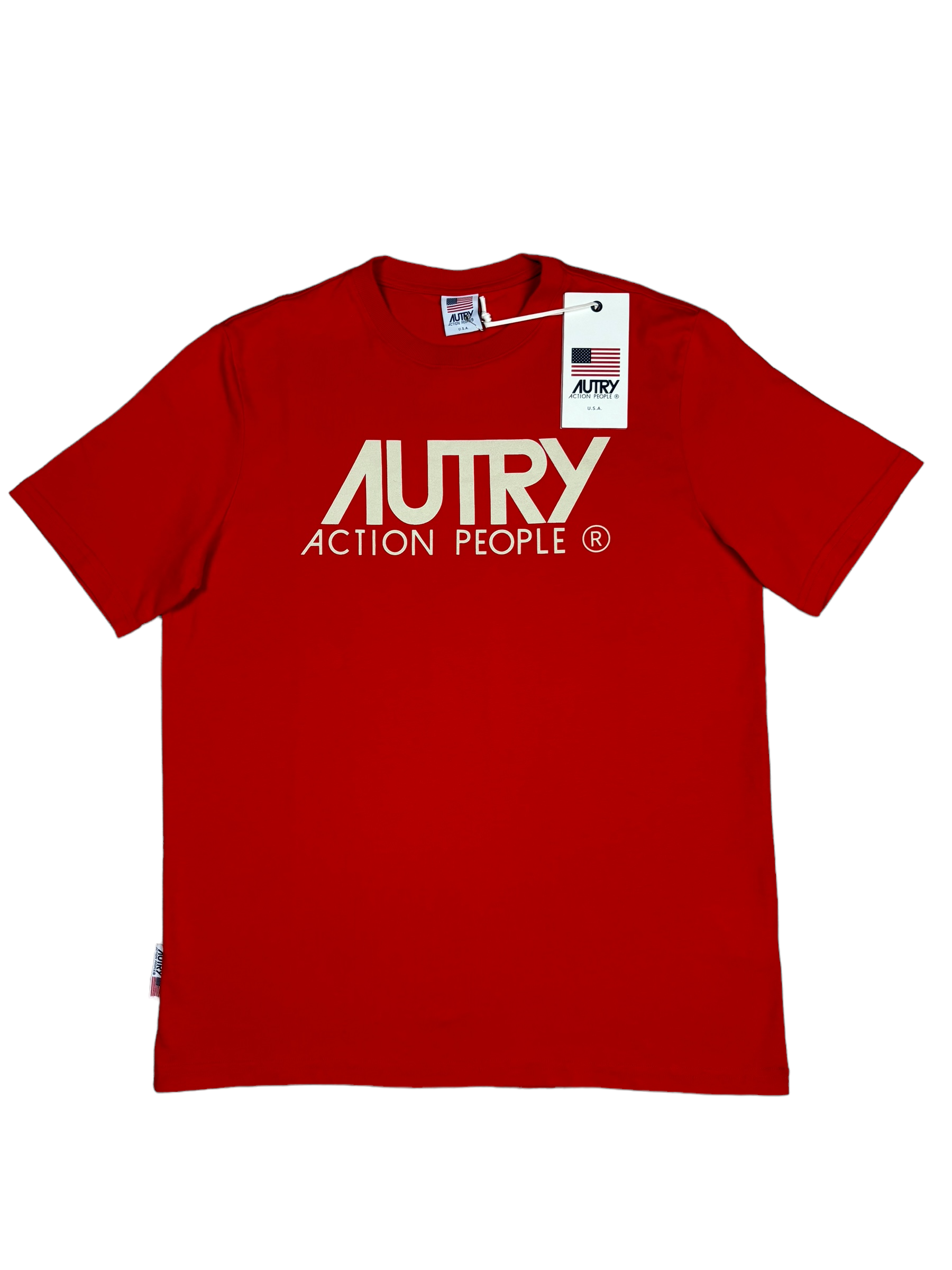 Veste Autry rouge taille S - Vue de face