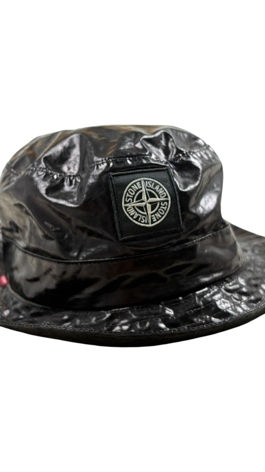 Bob Stone Island x Supreme marron taille M/L reconditionné - vue dos | Authentique NB08