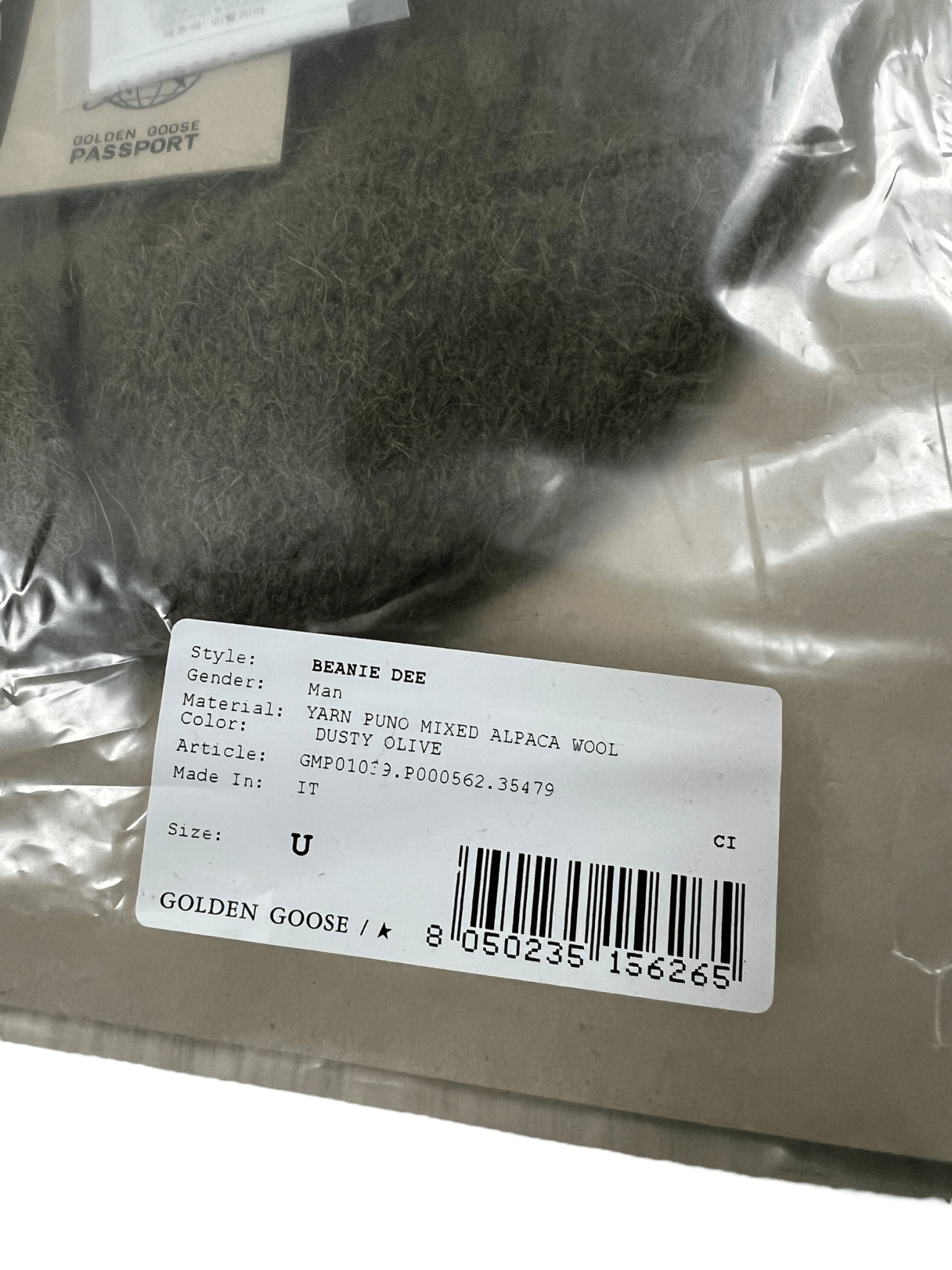 BONNET GOLDEN GOOSE BEANIE DEE - NB08 SHOP