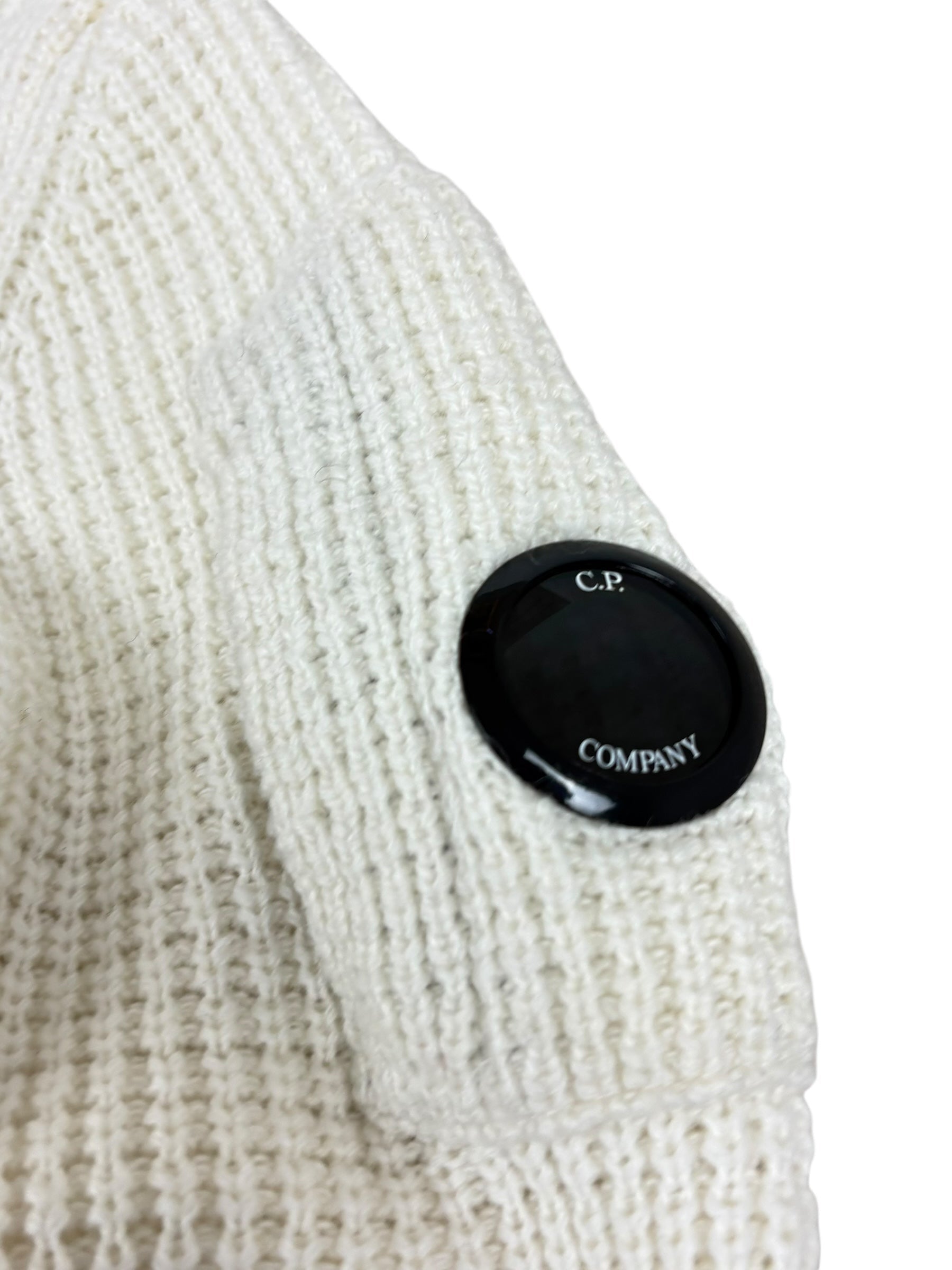 Cardigan C.P Company crème taille L - Vue de dos
