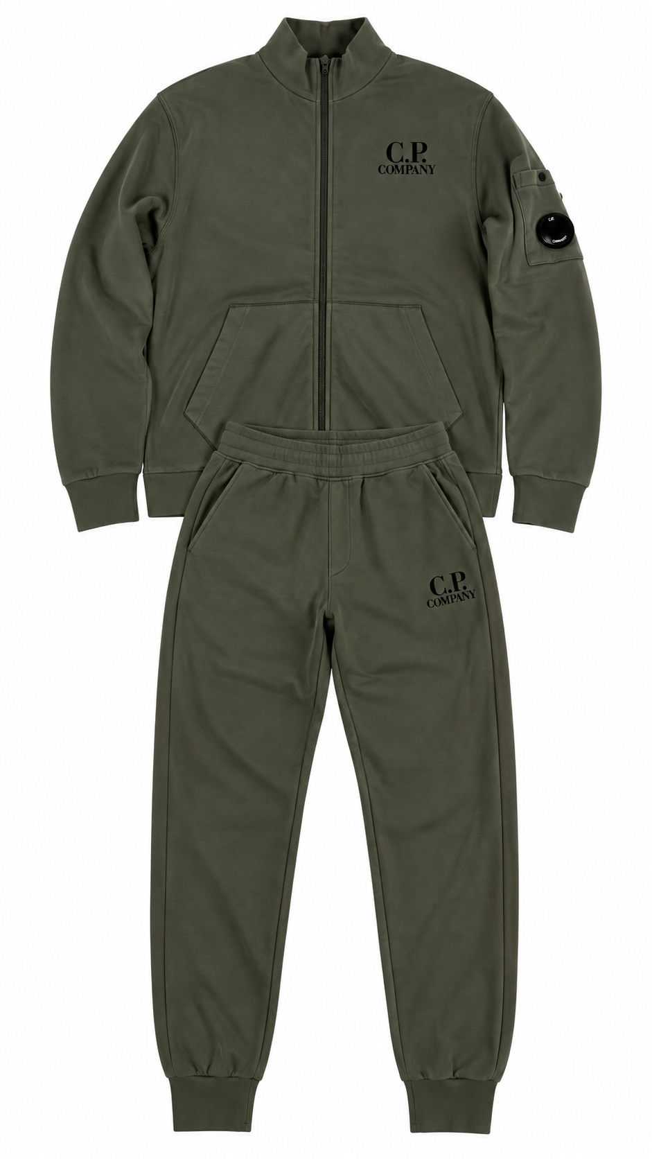 Ensemble C.P Company kaki taille 14 ans, seconde main authentifiée NB08 — vue 1